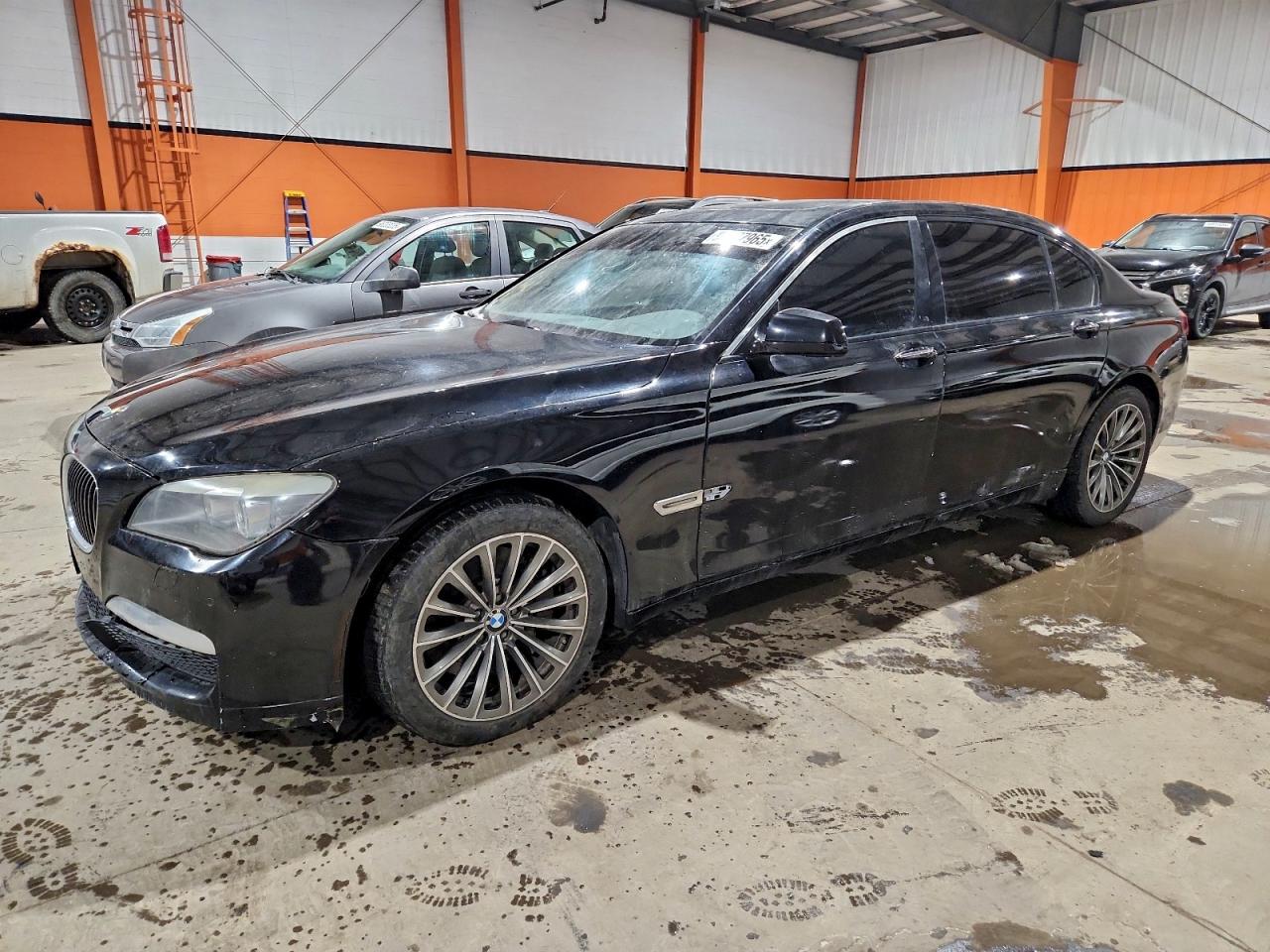 2010 Bmw 750 Li Xdrive Black vin: WBAKC8C57ACY68144
