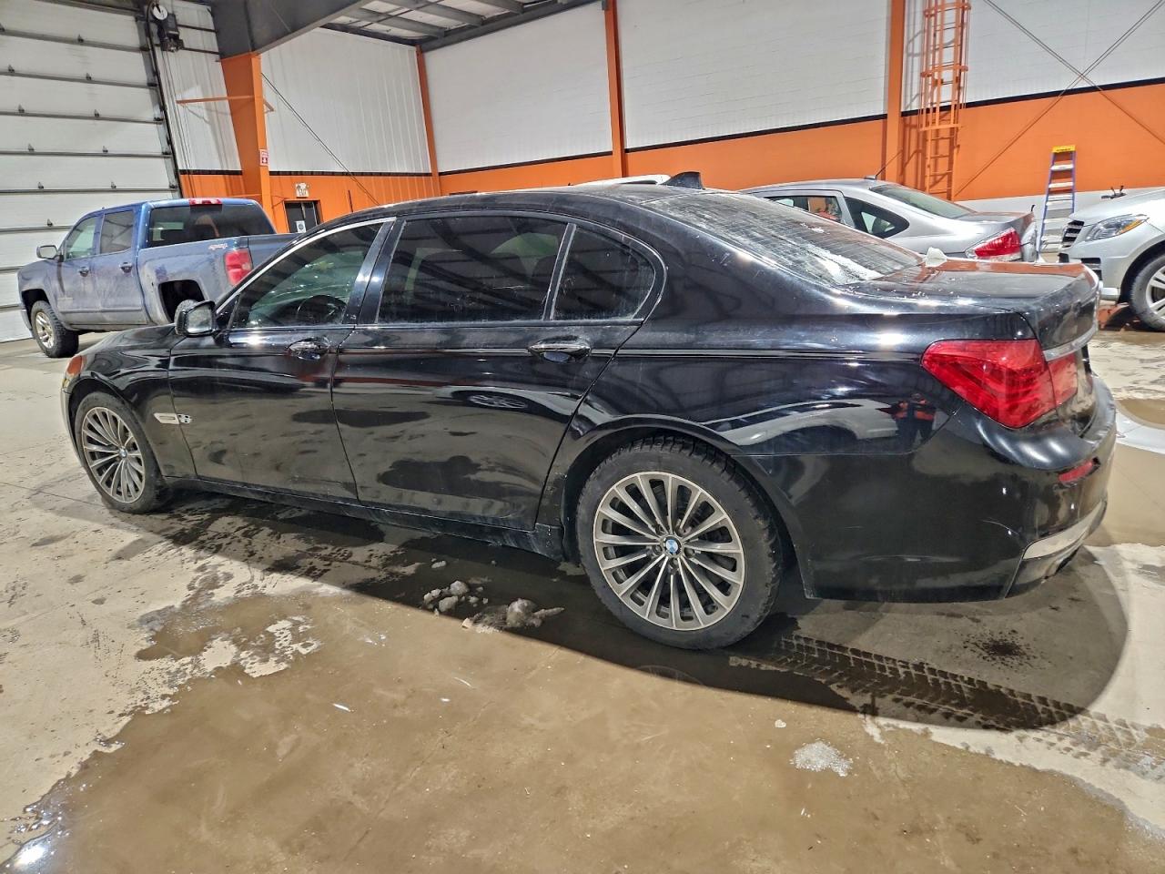 2010 Bmw 750 Li Xdrive Black vin: WBAKC8C57ACY68144