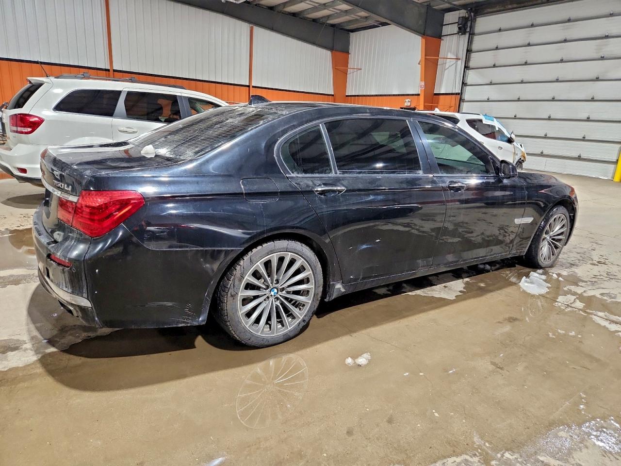 2010 Bmw 750 Li Xdrive Black vin: WBAKC8C57ACY68144