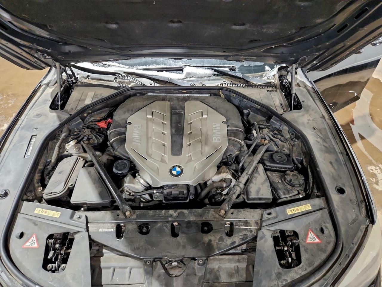 2010 Bmw 750 Li Xdrive Black vin: WBAKC8C57ACY68144