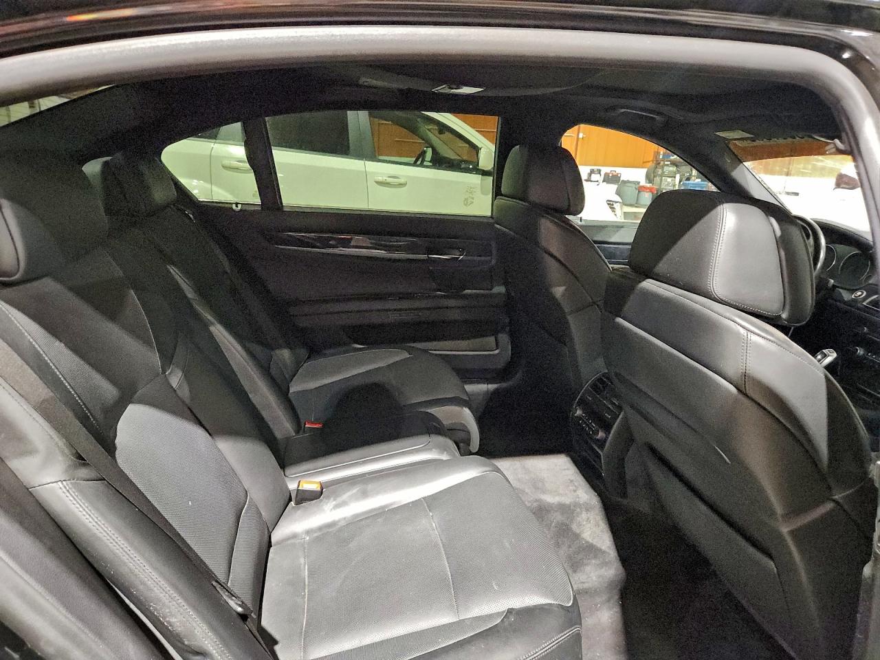 2010 Bmw 750 Li Xdrive Black vin: WBAKC8C57ACY68144