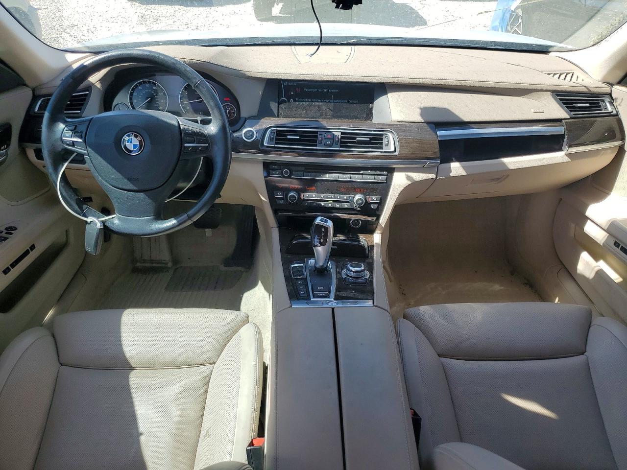 2011 Bmw 750 Lxi Black vin: WBAKC8C57BC434114
