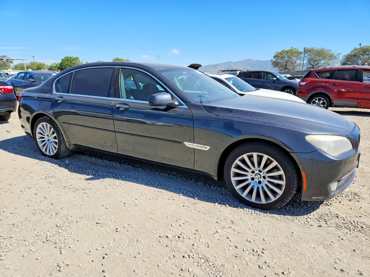 2011 Bmw 750 Lxi Charcoal vin: WBAKC8C58BC433313