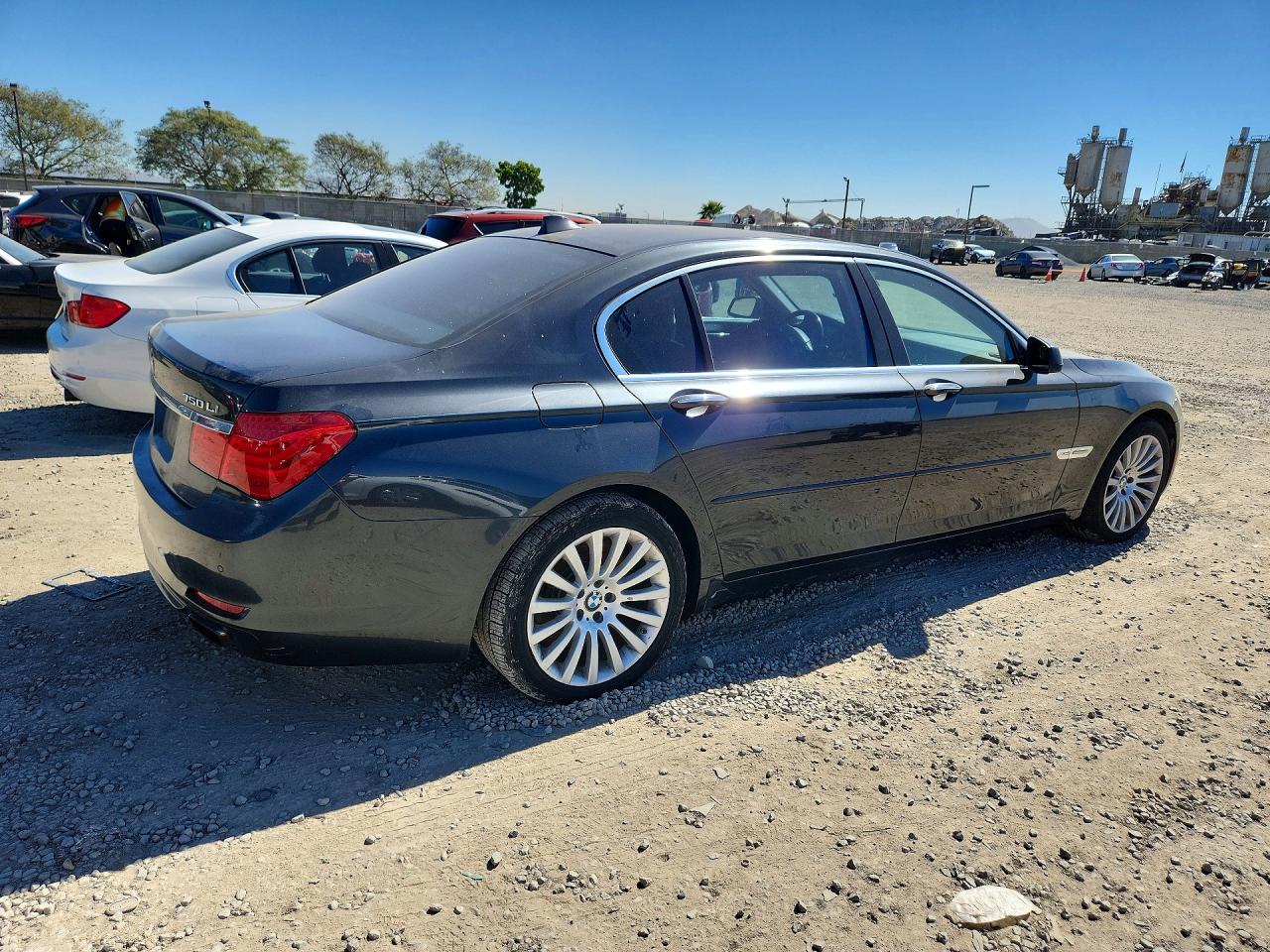 2011 Bmw 750 Lxi Charcoal vin: WBAKC8C58BC433313