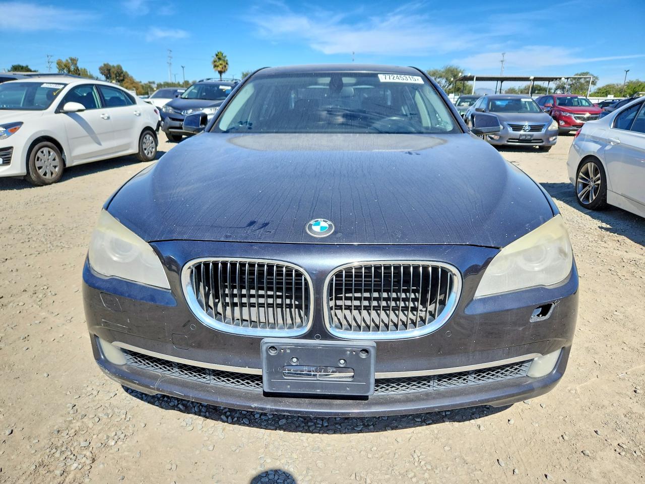 2011 Bmw 750 Lxi Charcoal vin: WBAKC8C58BC433313