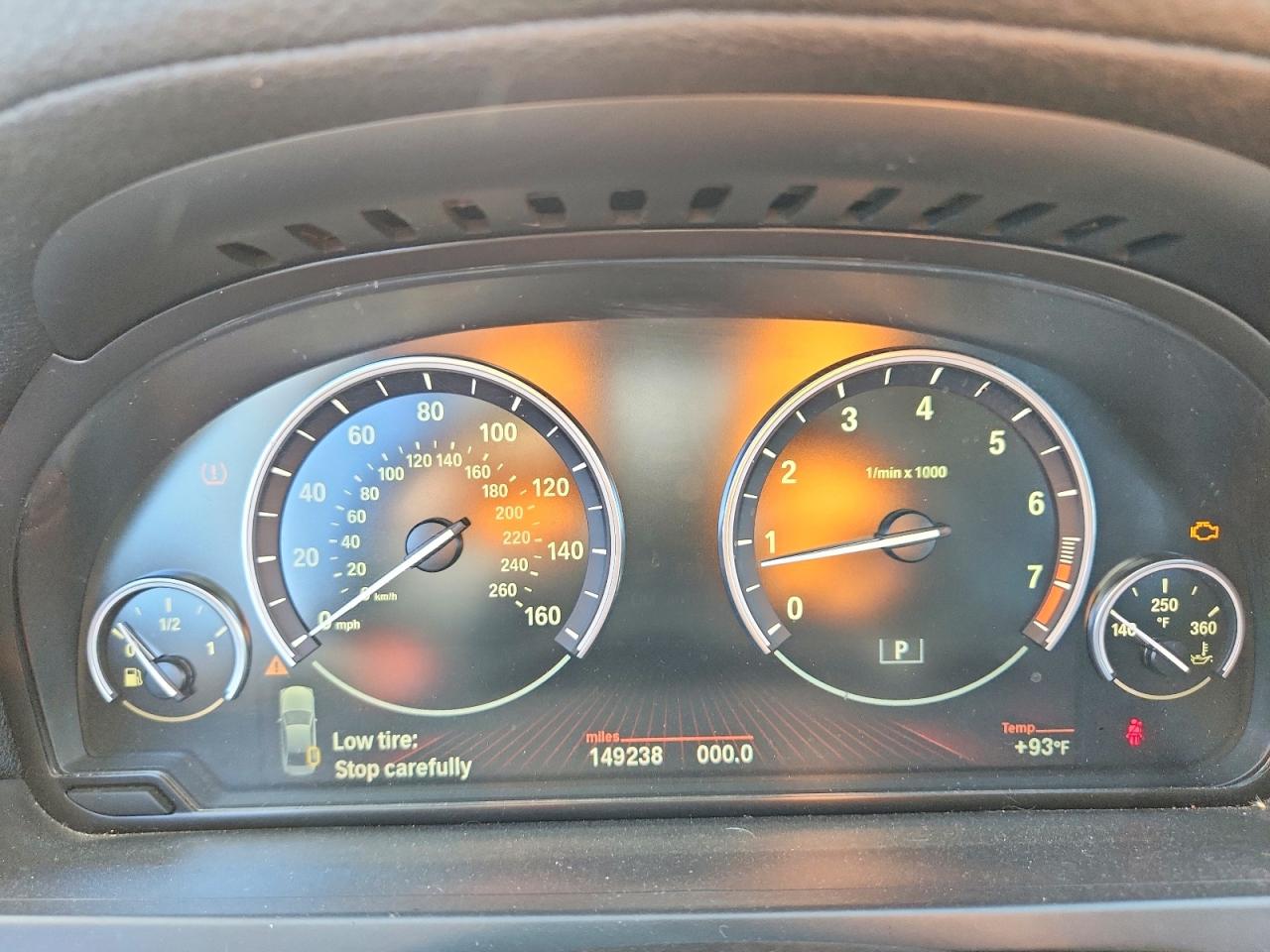 2011 Bmw 750 Lxi Charcoal vin: WBAKC8C58BC433313