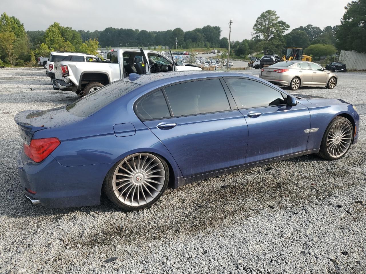 2011 Bmw Alpina B7 Blue vin: WBAKC8C59BC449035