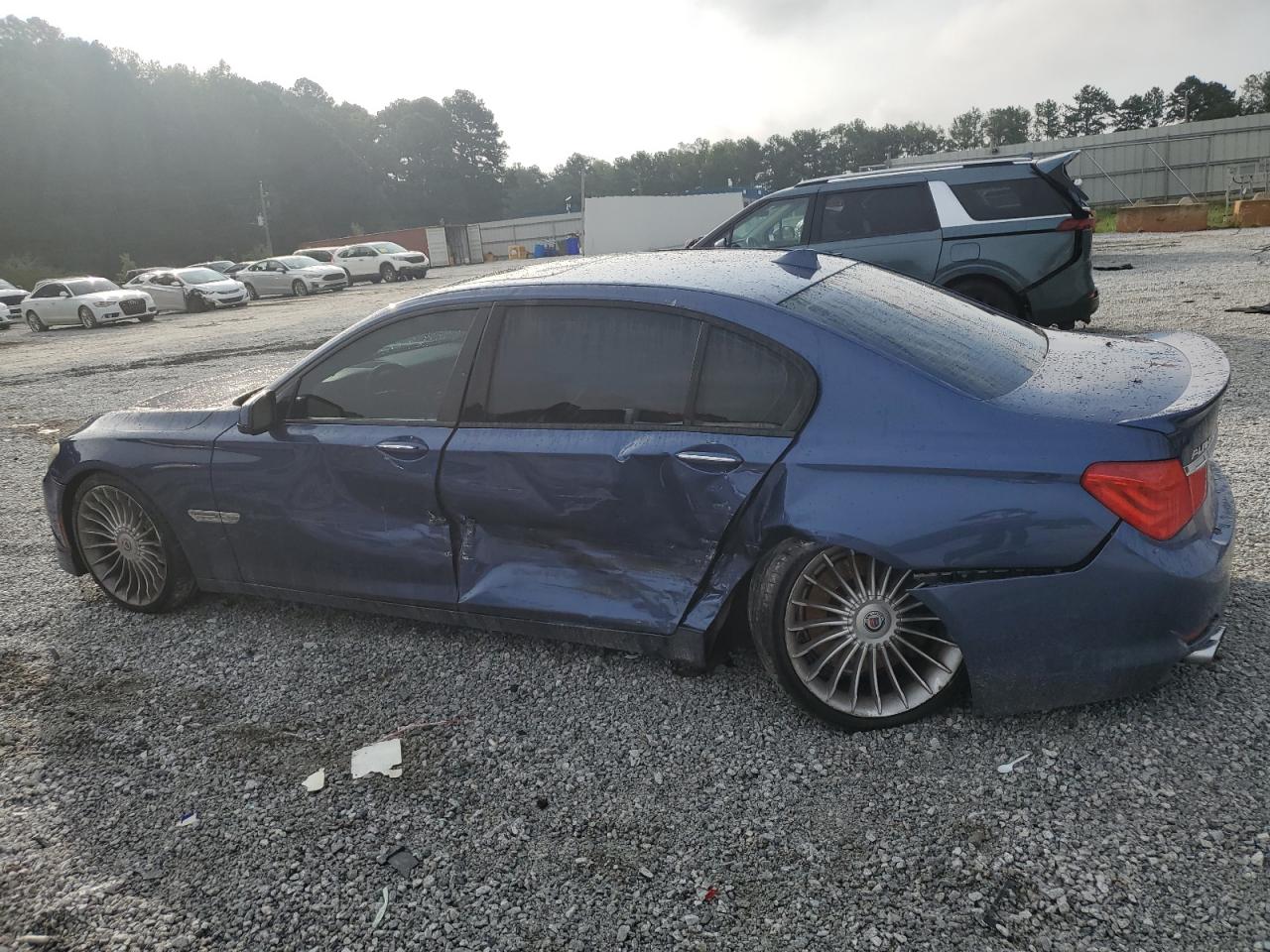 2011 Bmw Alpina B7 Blue vin: WBAKC8C59BC449035