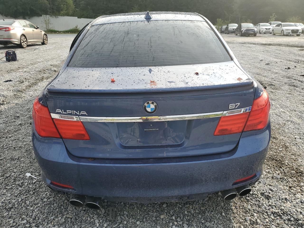 2011 Bmw Alpina B7 Blue vin: WBAKC8C59BC449035
