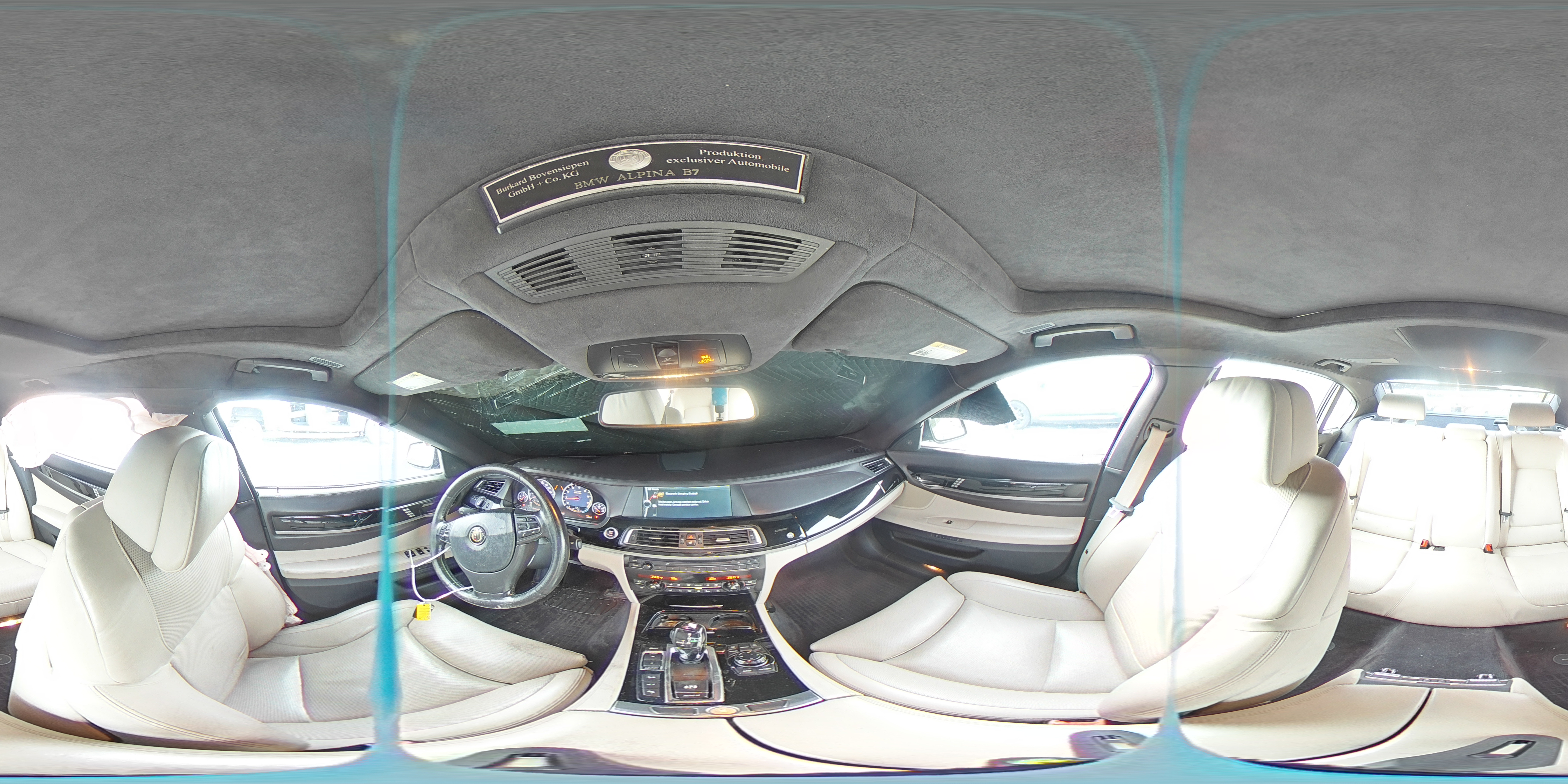 2011 Bmw Alpina B7 Blue vin: WBAKC8C59BC449035