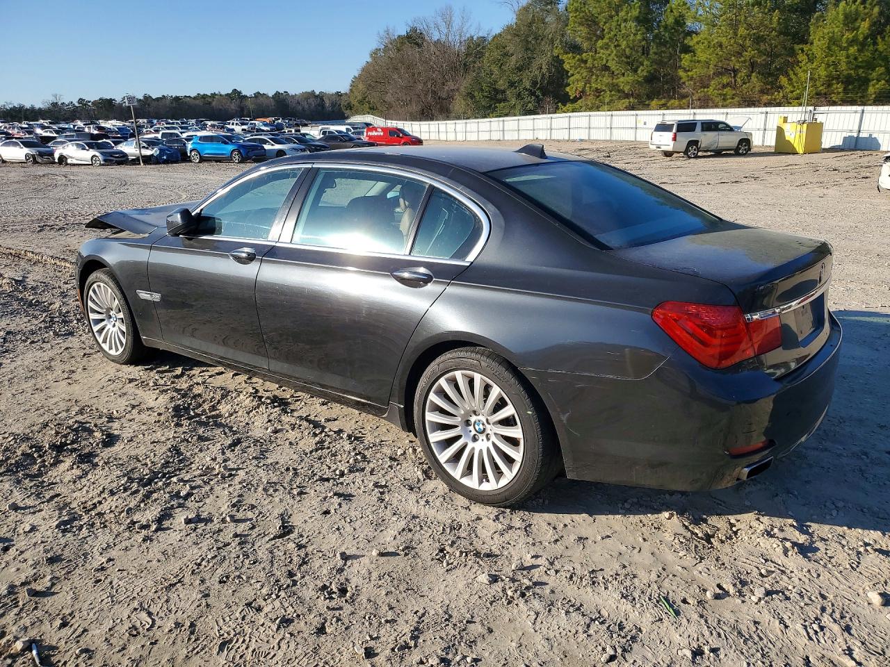 2012 Bmw 750 Lxi Серый vin: WBAKC8C59CC435458