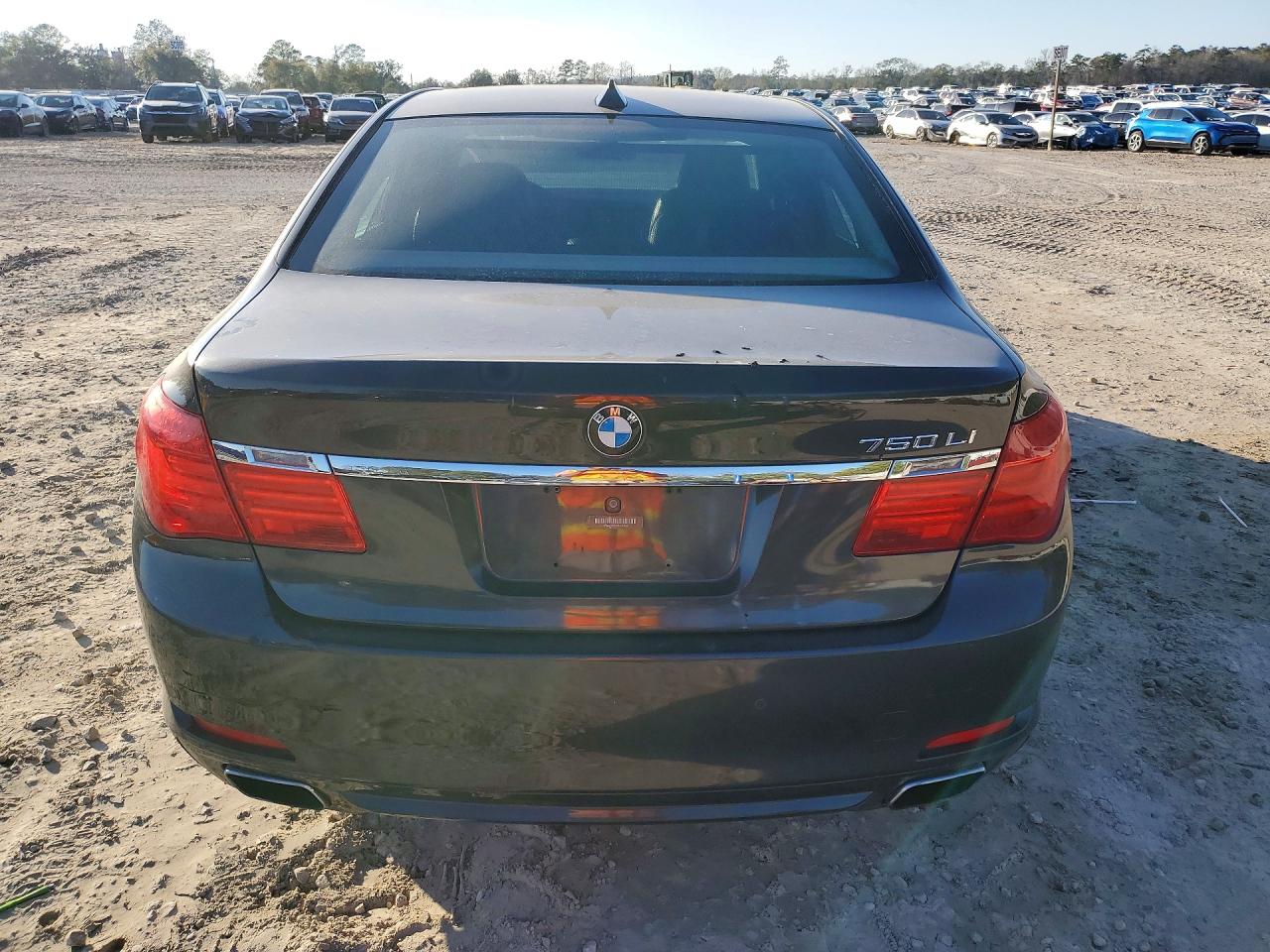 2012 Bmw 750 Lxi Серый vin: WBAKC8C59CC435458