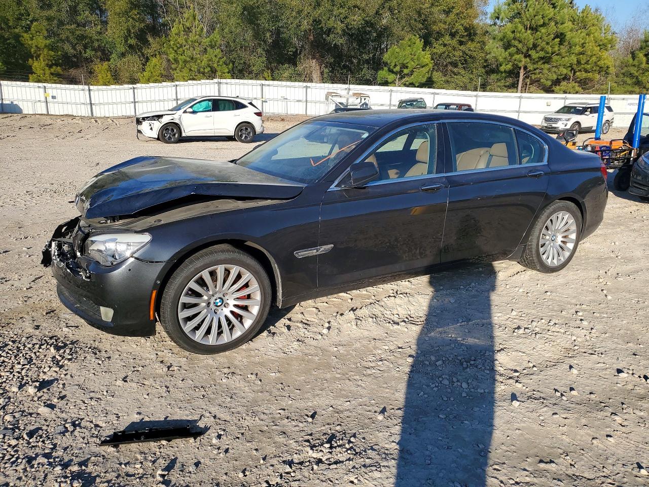 2012 Bmw 750 Lxi Серый vin: WBAKC8C59CC435458