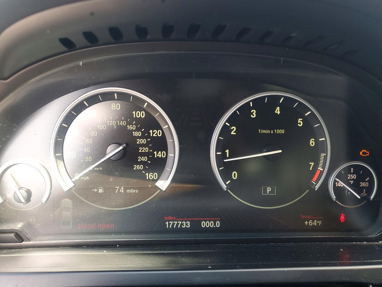 2012 Bmw 750 Lxi Black vin: WBAKC8C59CC435945