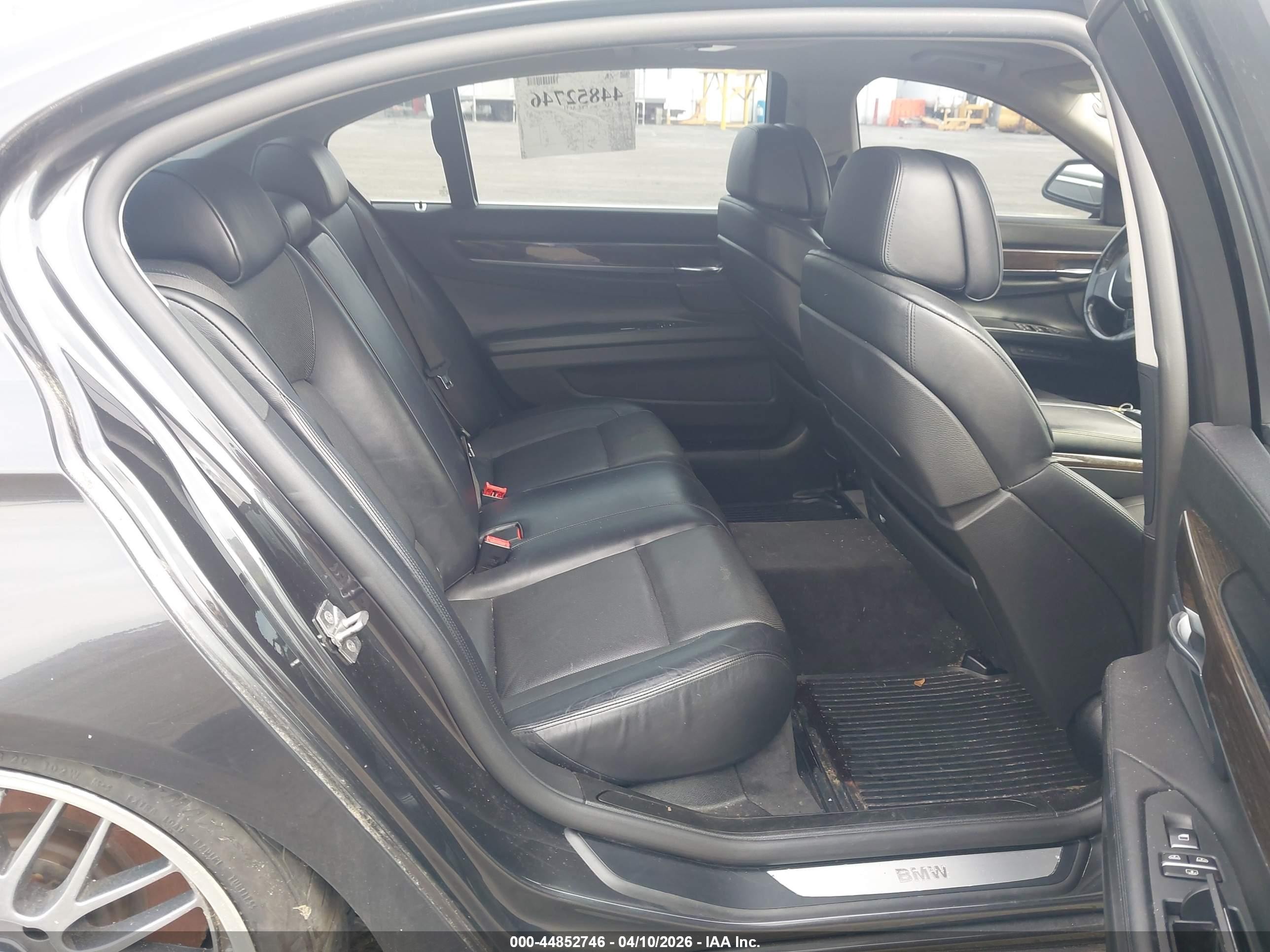 2012 Bmw 750li Xdrive Gray vin: WBAKC8C59CC436447