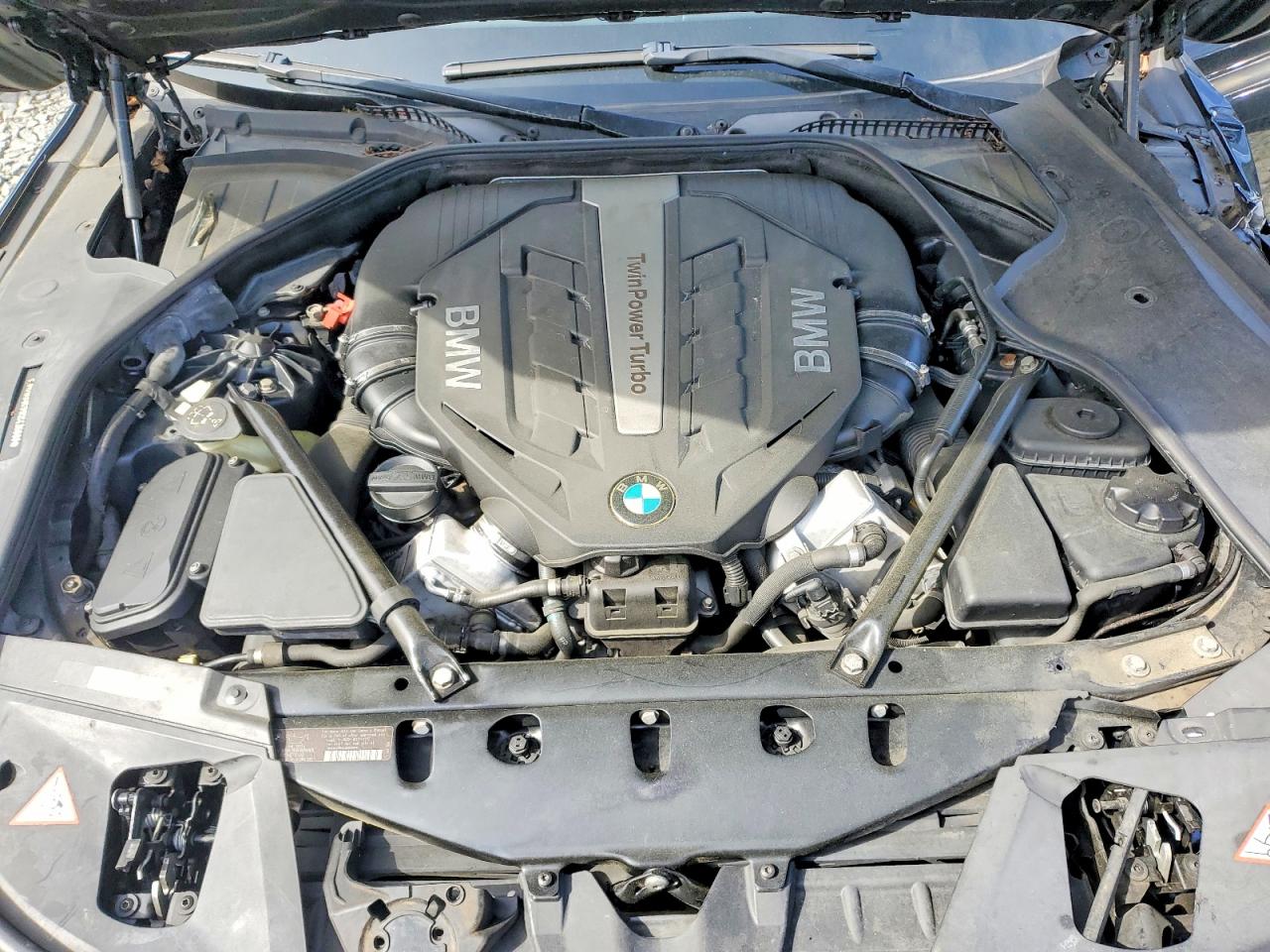 2012 Bmw 750 Lxi Black vin: WBAKC8C59CC436688