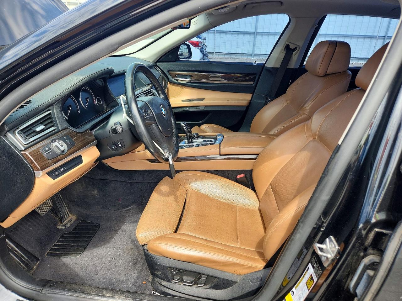 2010 Bmw 750 Li Xdrive Black vin: WBAKC8C5XAC430430