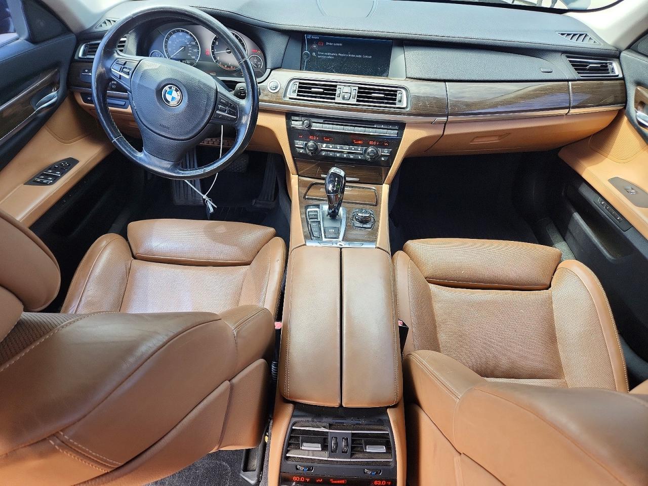 2010 Bmw 750 Li Xdrive Black vin: WBAKC8C5XAC430430