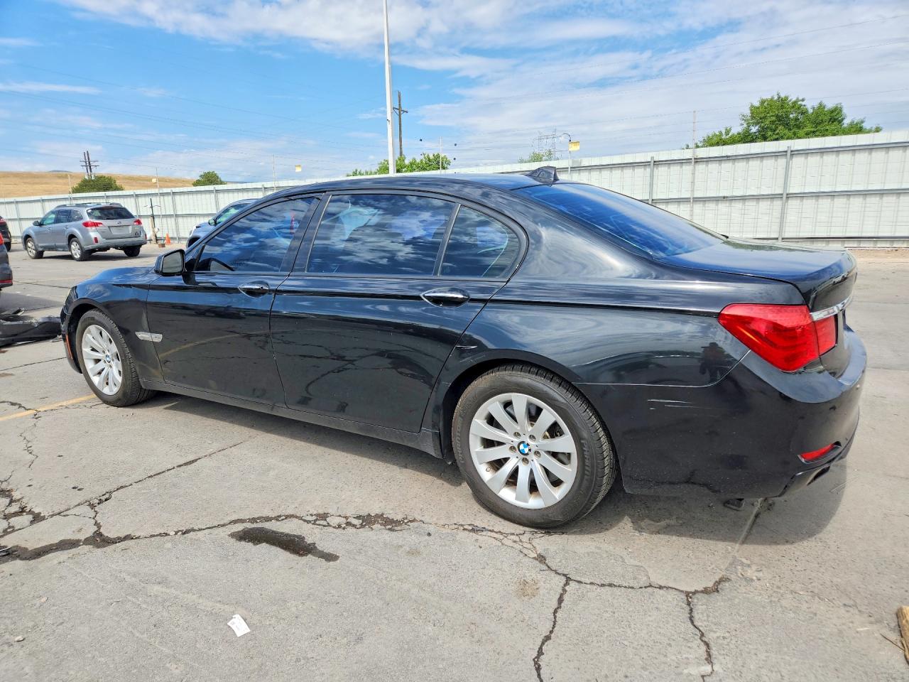 2010 Bmw 750 Li Xdrive Black vin: WBAKC8C5XAC430430