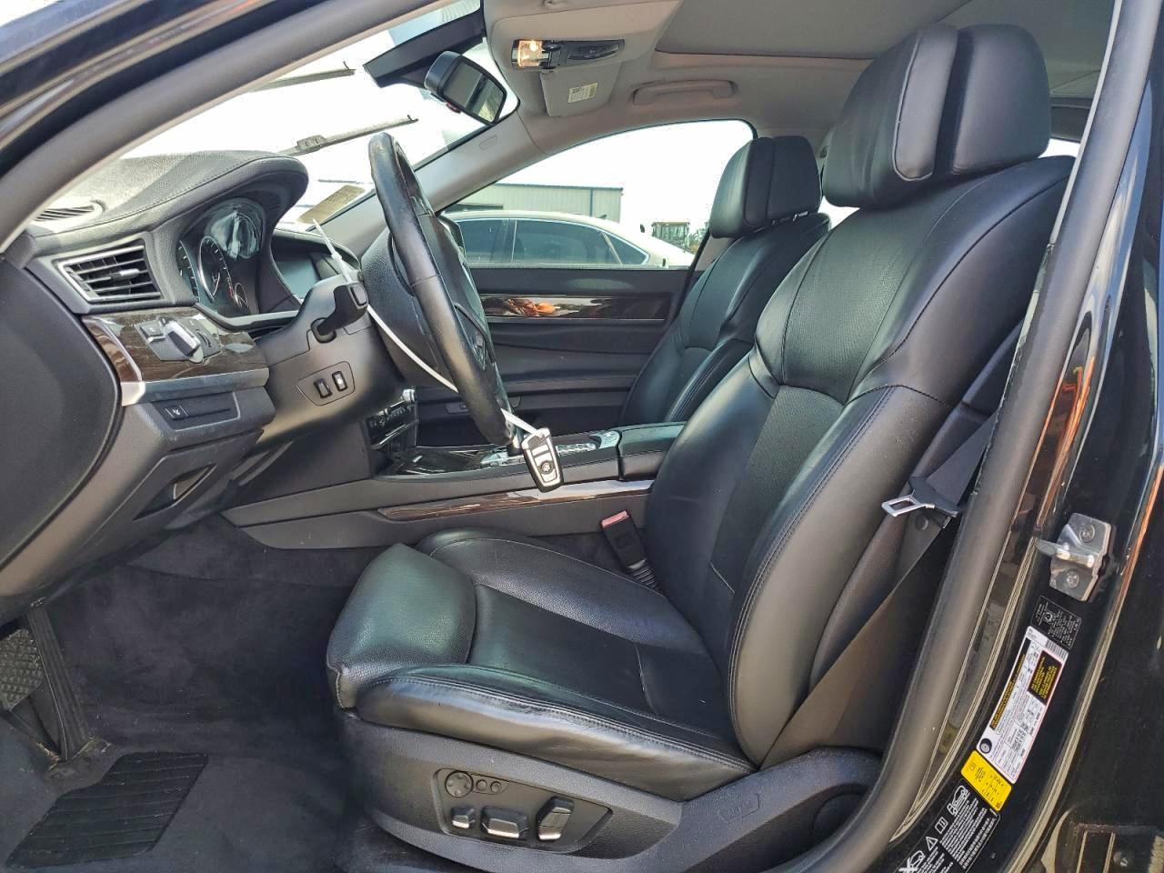 2011 Bmw 750 Lxi Black vin: WBAKC8C5XBC433748