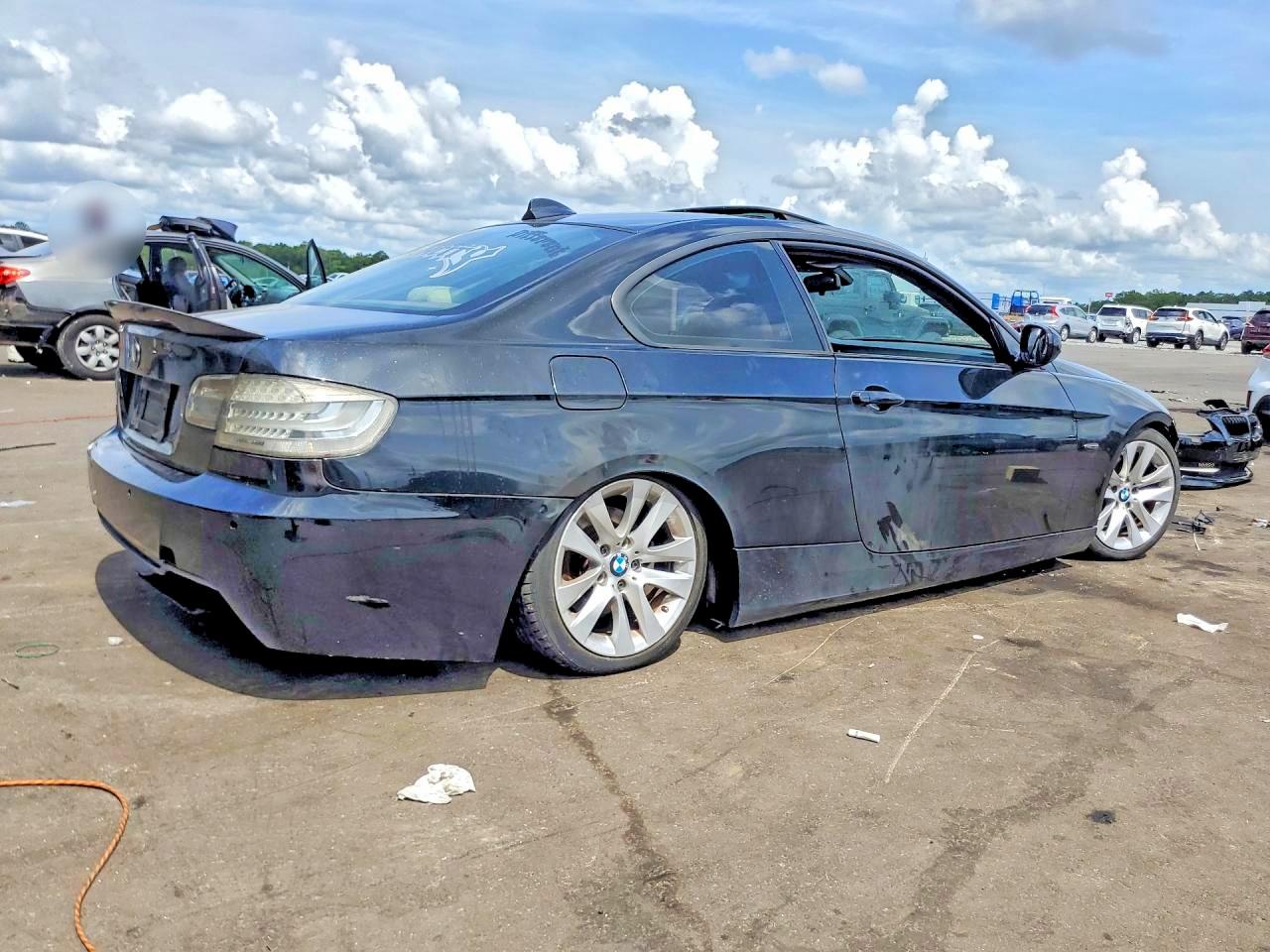 2011 Bmw 328 I Black vin: WBAKE3C51BE444459