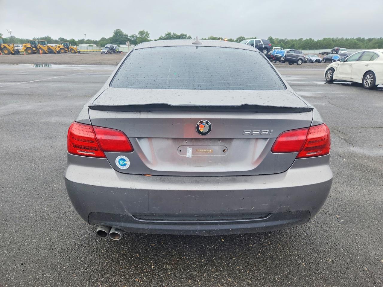 2012 Bmw 328 I Gray vin: WBAKE3C51CE769517