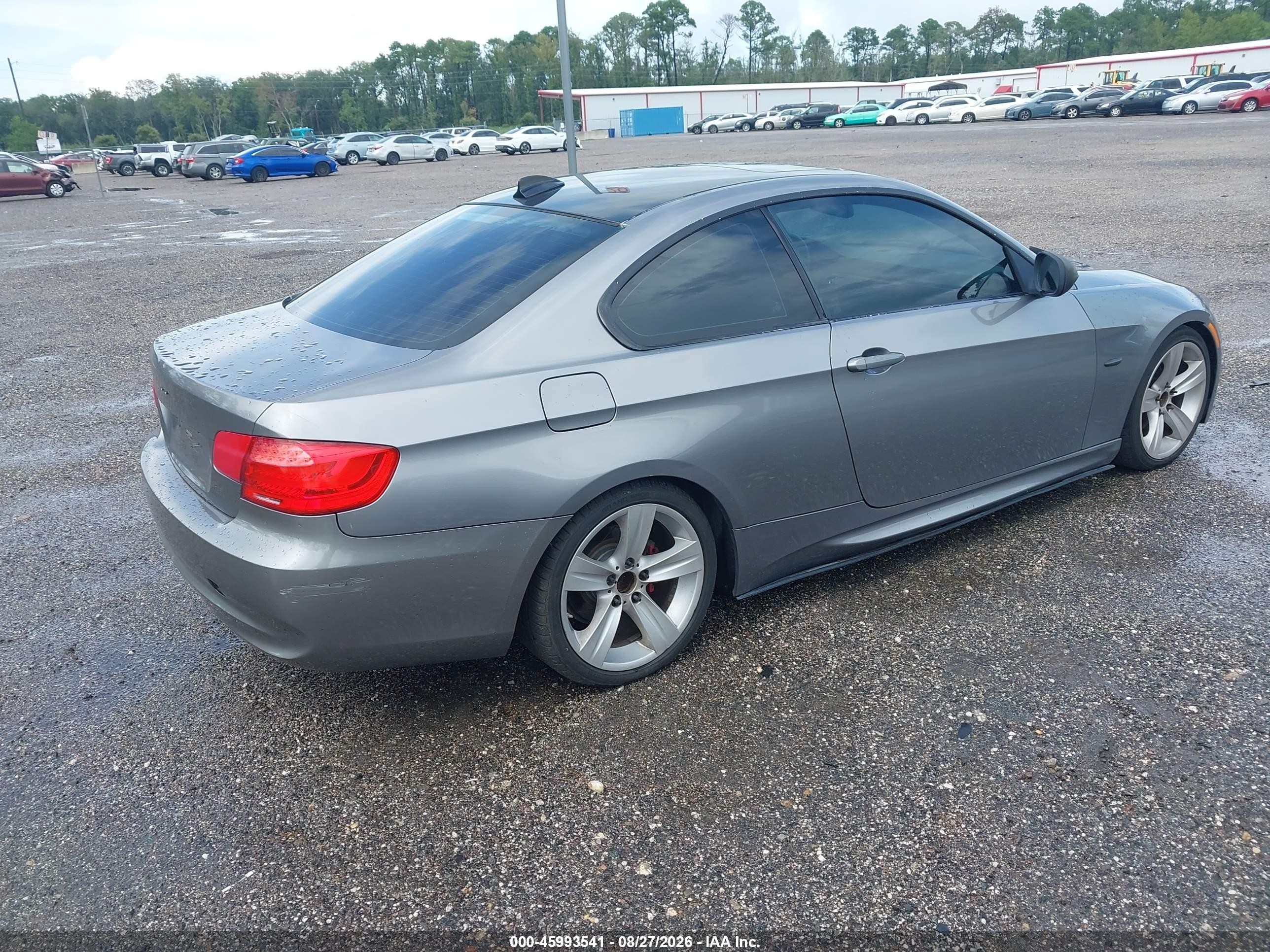 2013 Bmw 328i   Gray vin: WBAKE3C51DE771074