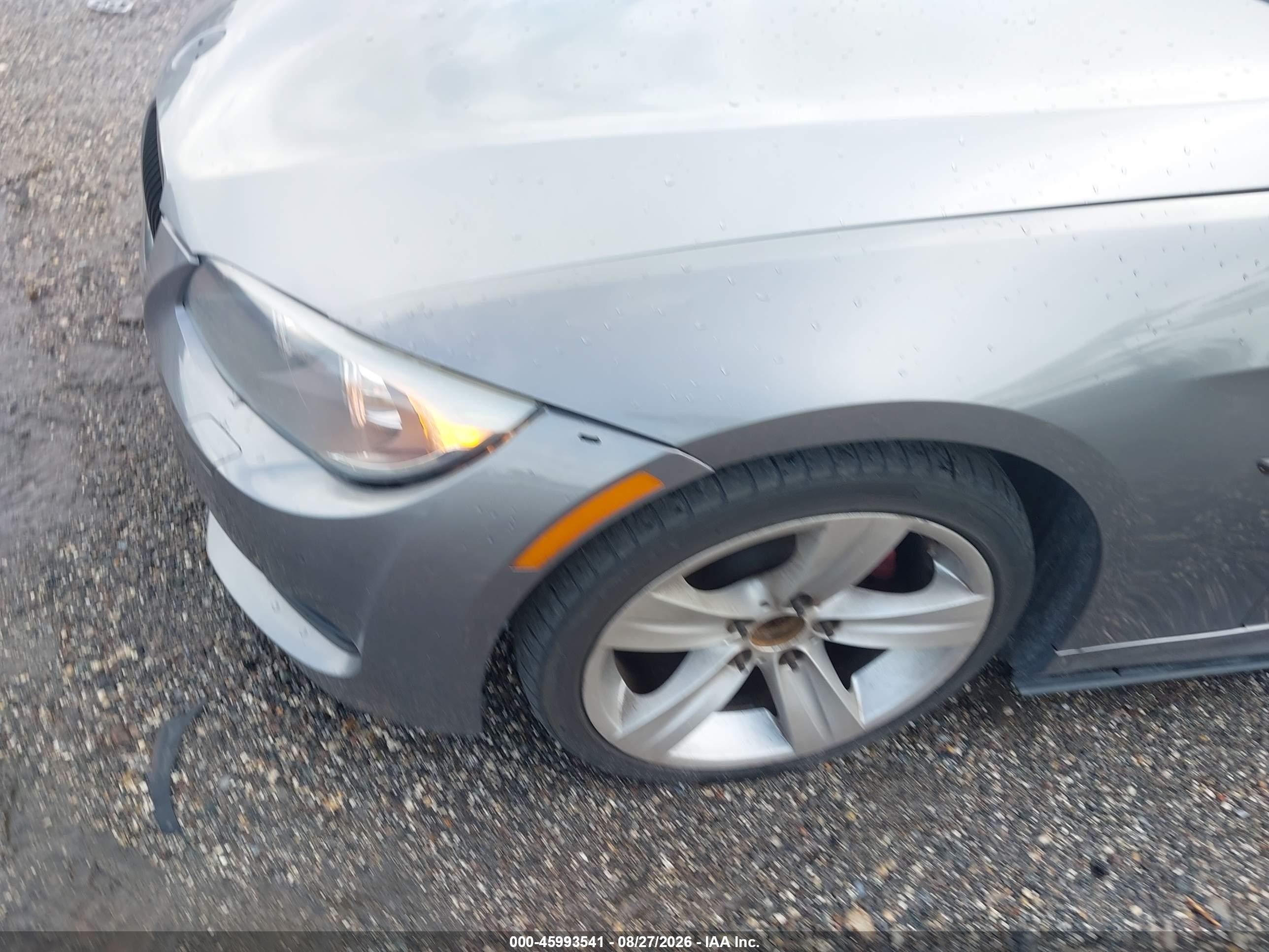 2013 Bmw 328i   Gray vin: WBAKE3C51DE771074