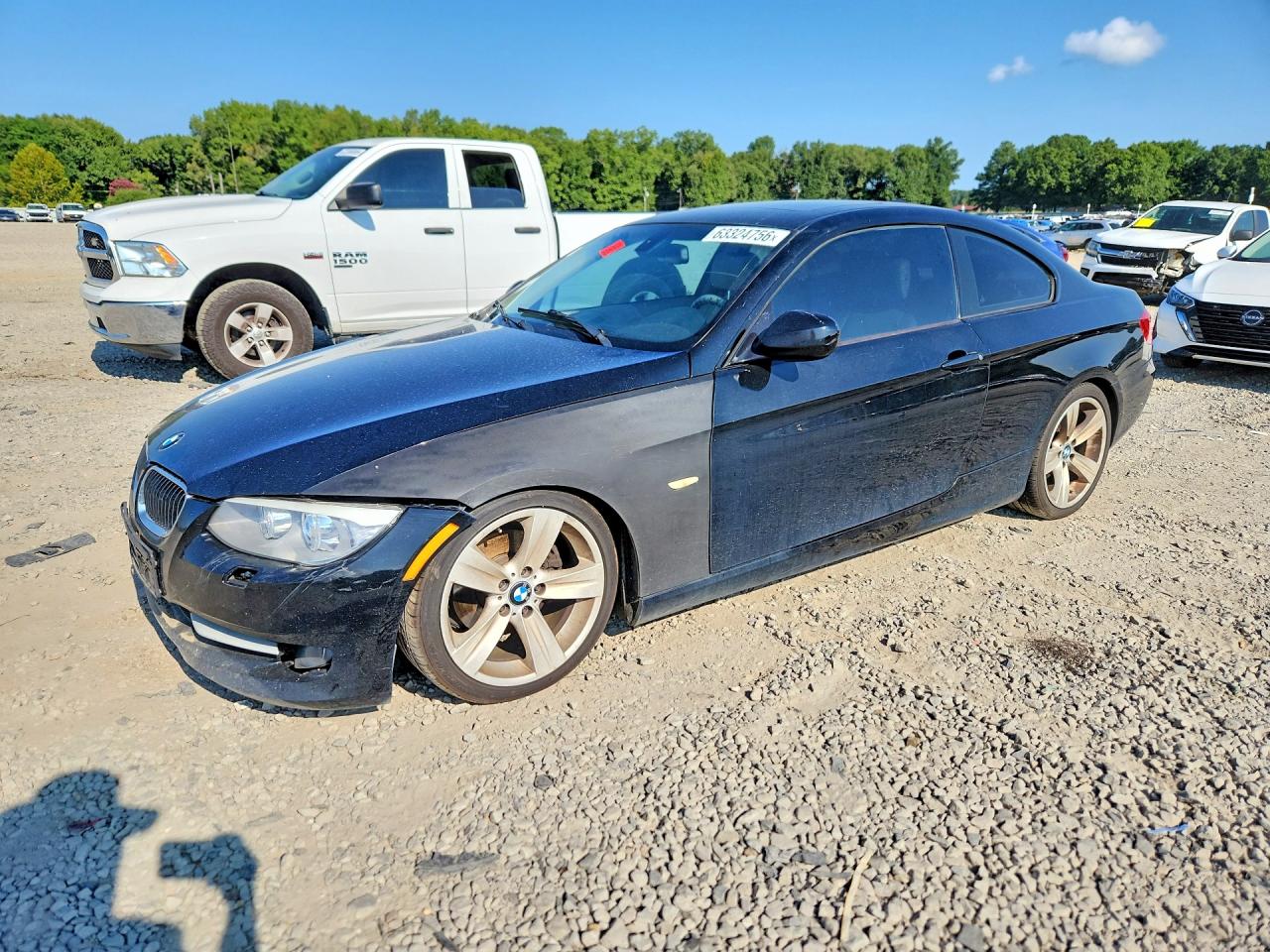 2011 Bmw 328 I Black vin: WBAKE3C52BE558518