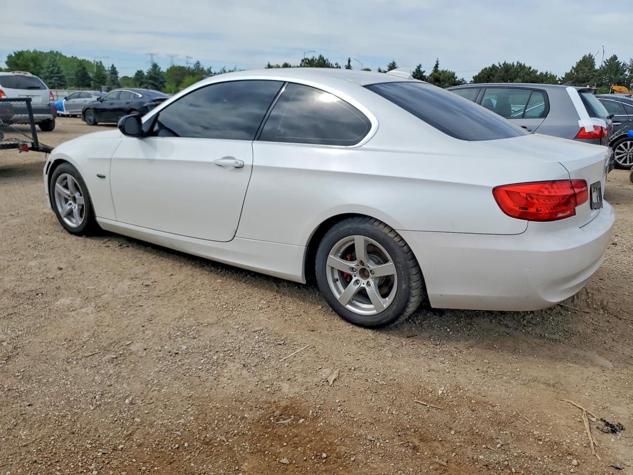 2012 Bmw 328 I White vin: WBAKE3C53CE769423