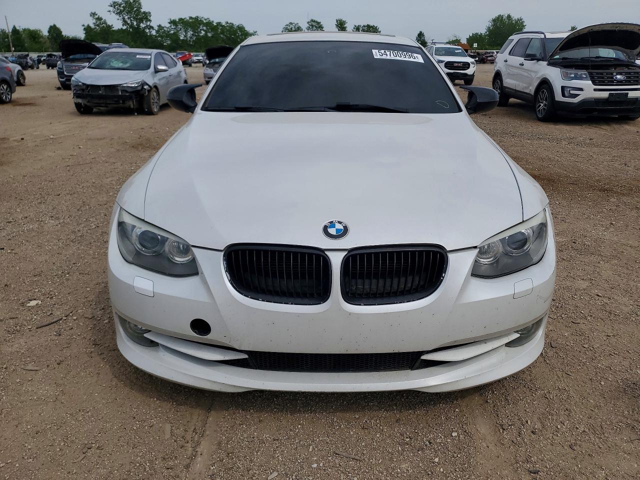 2012 Bmw 328 I White vin: WBAKE3C53CE769423