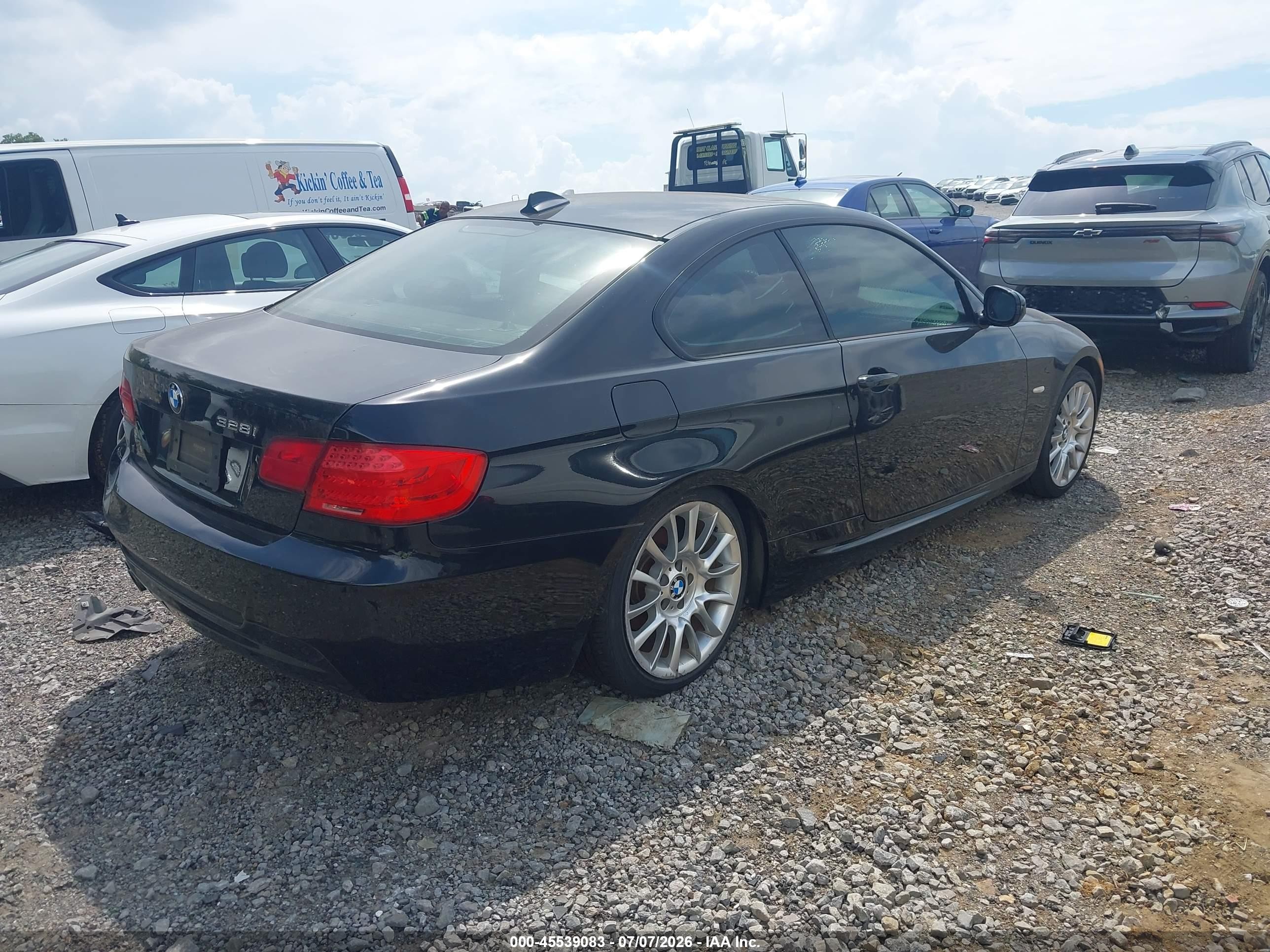 2012 Bmw 328i   Black vin: WBAKE3C53CE769955