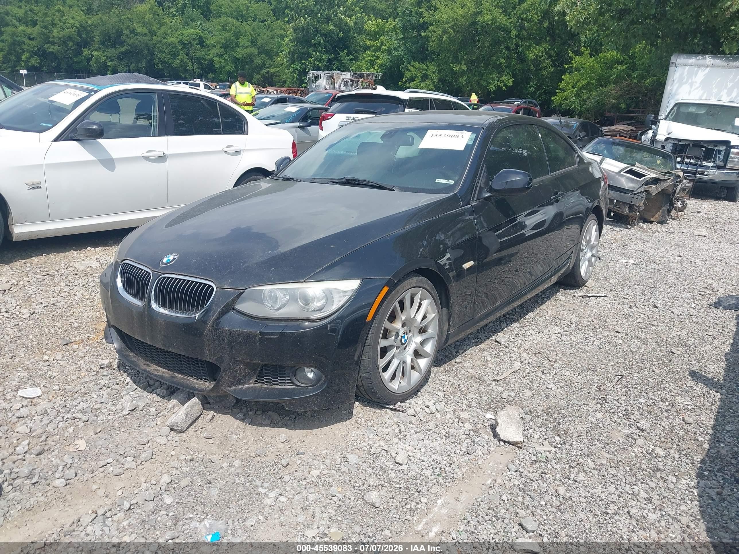 2012 Bmw 328i   Black vin: WBAKE3C53CE769955