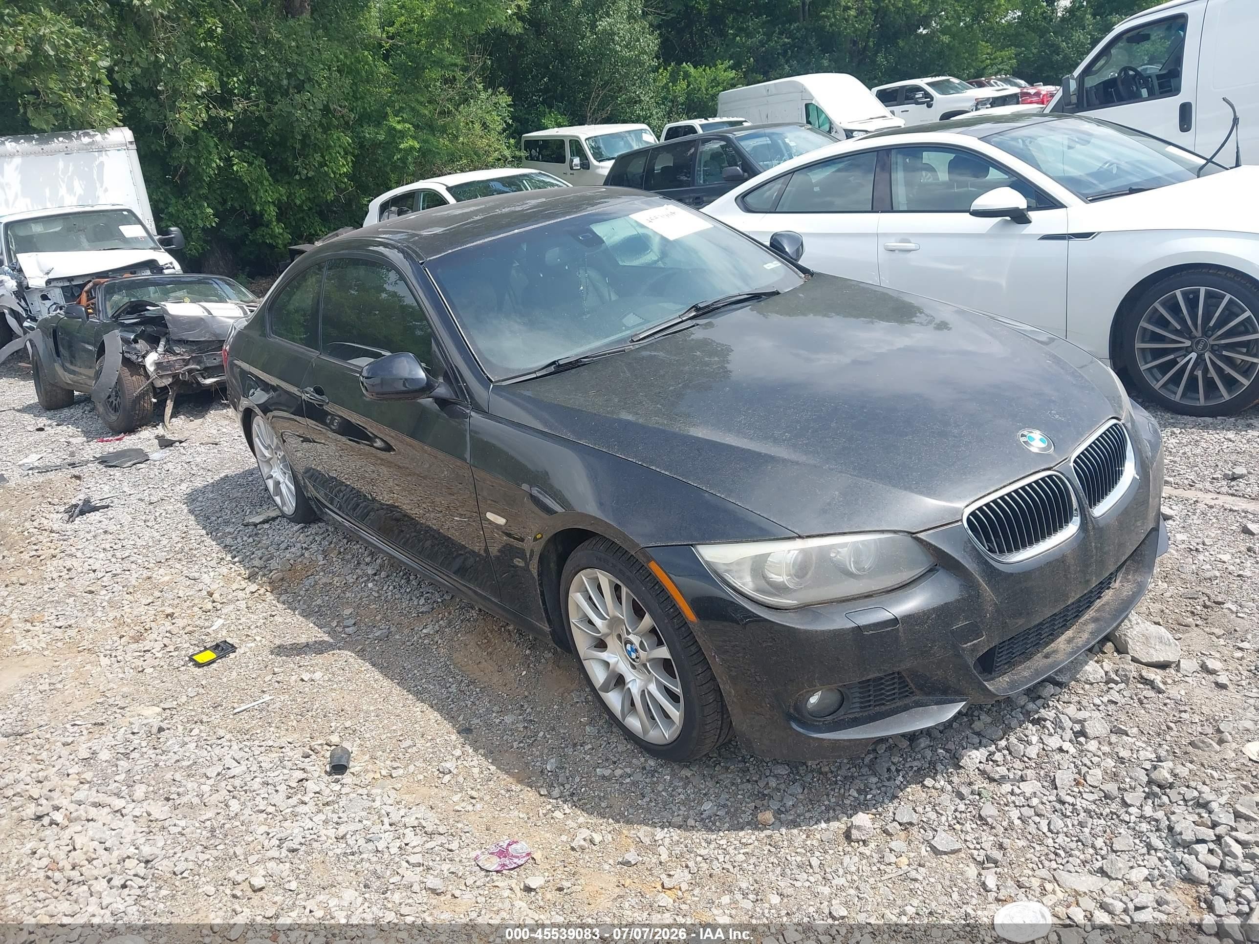 2012 Bmw 328i   Black vin: WBAKE3C53CE769955