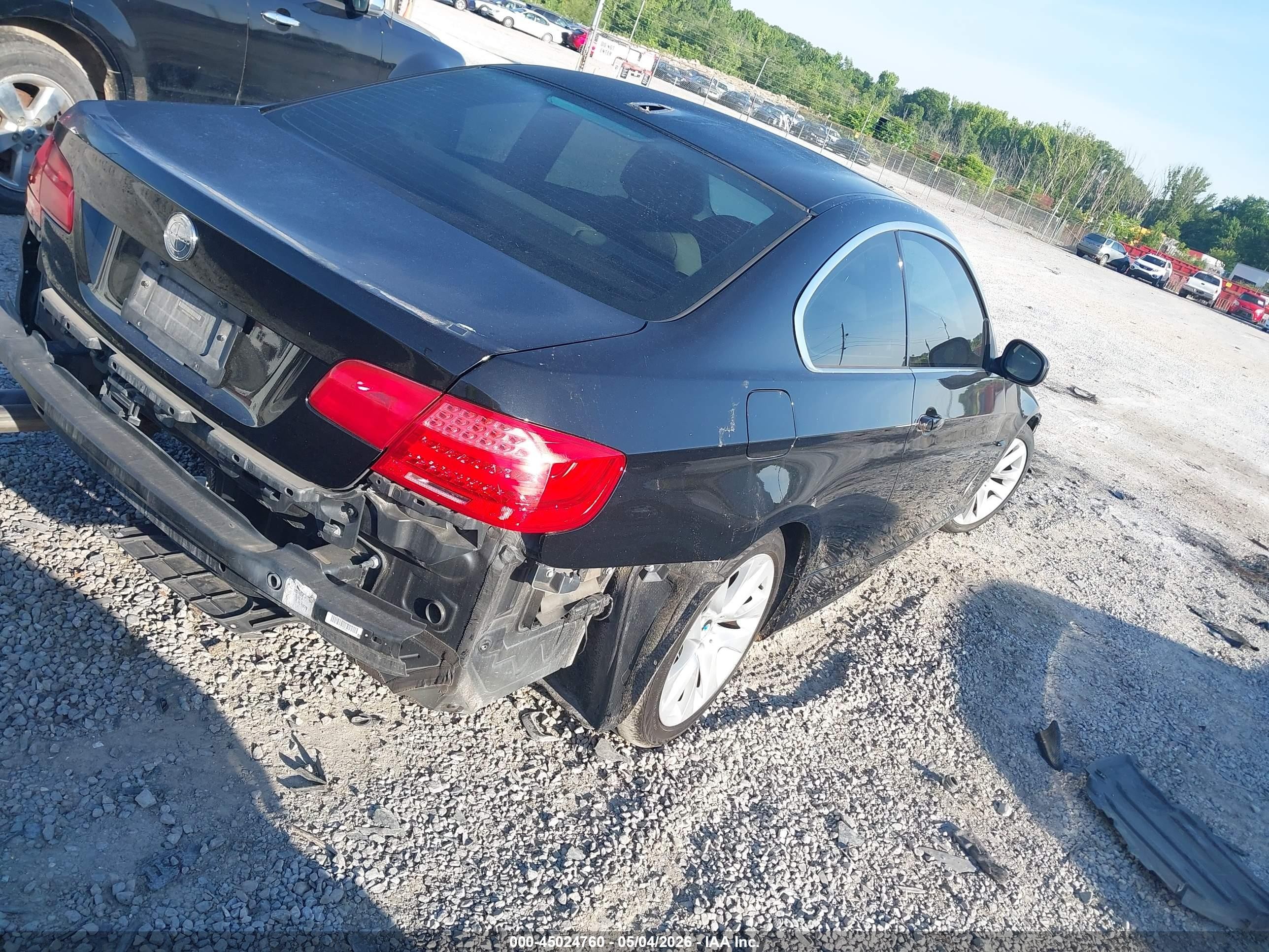 2012 Bmw 328i   Black vin: WBAKE3C55CE770623