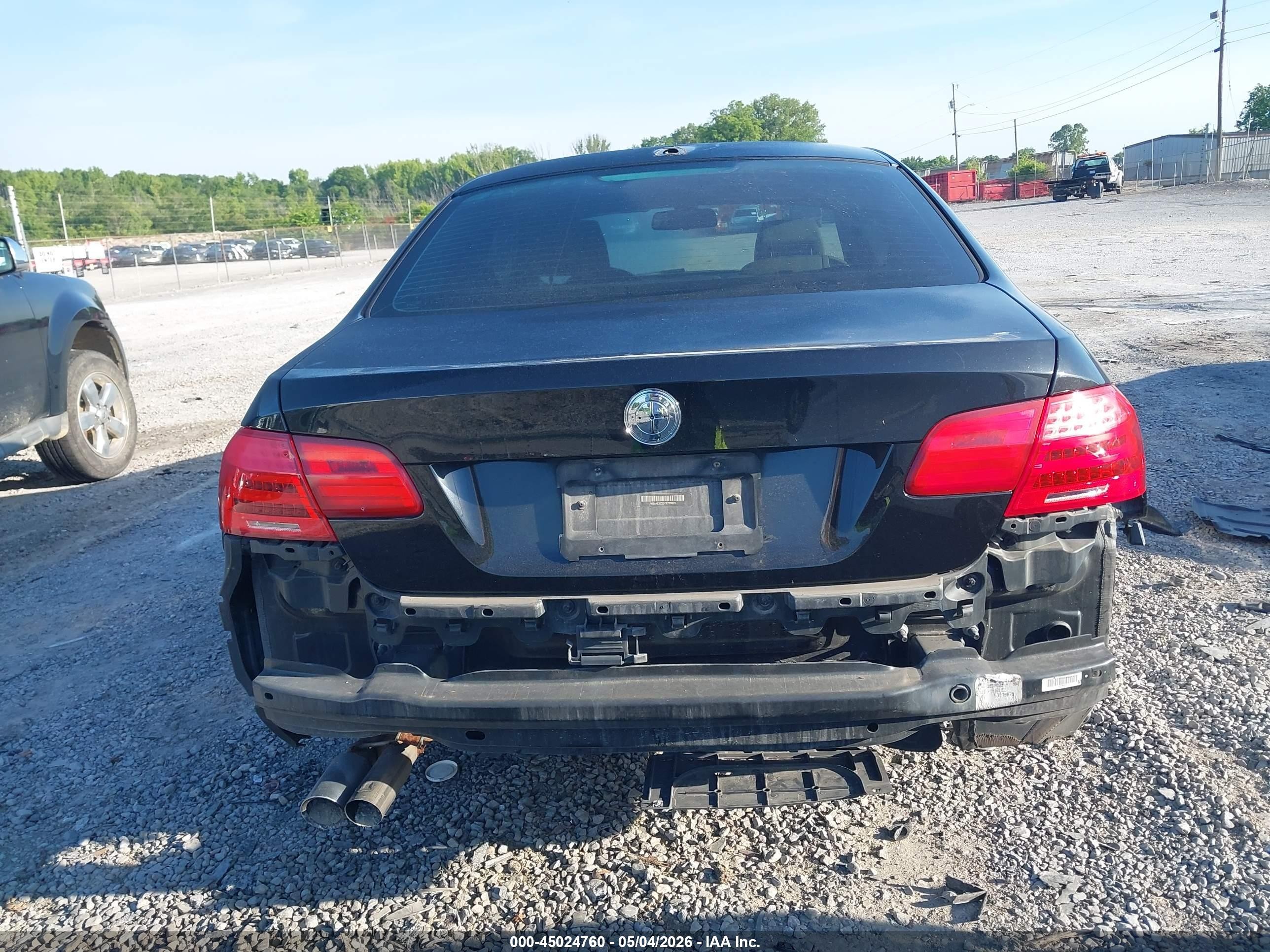 2012 Bmw 328i   Black vin: WBAKE3C55CE770623