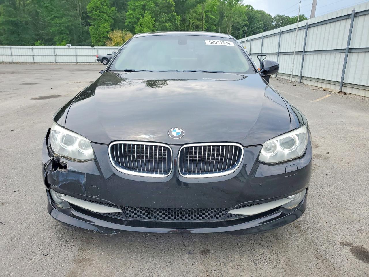 2013 Bmw 328 I Черный vin: WBAKE3C55DE444886