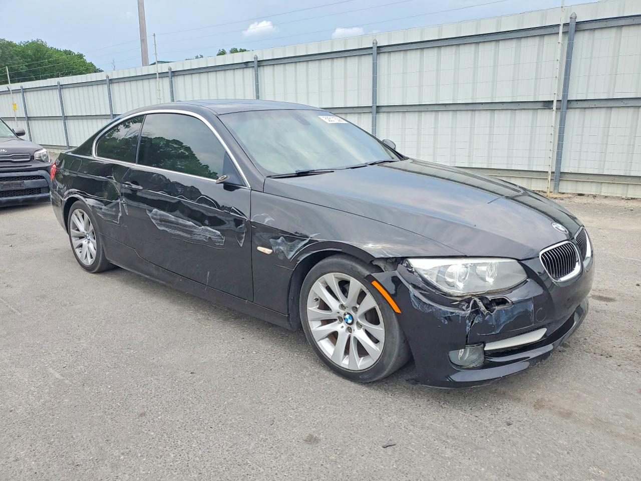 2013 Bmw 328 I Черный vin: WBAKE3C55DE444886