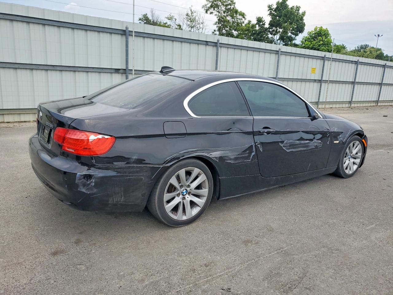 2013 Bmw 328 I Черный vin: WBAKE3C55DE444886