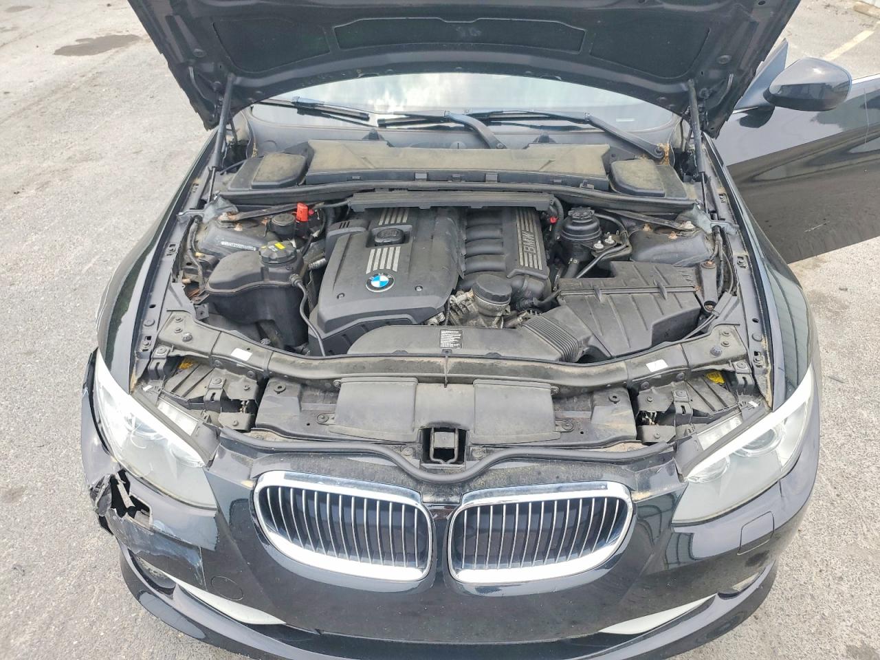 2013 Bmw 328 I Черный vin: WBAKE3C55DE444886