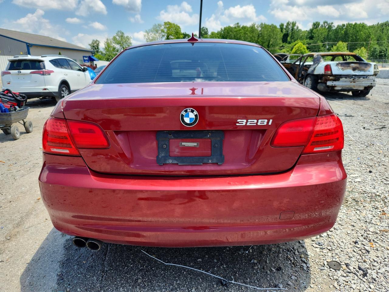 2011 Bmw 328 I Коричневый vin: WBAKE3C56BE769110
