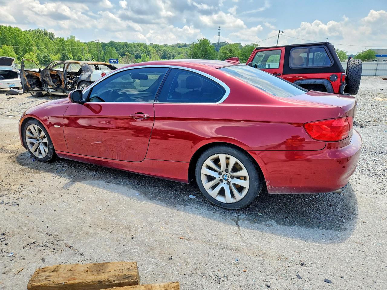 2011 Bmw 328 I Коричневый vin: WBAKE3C56BE769110