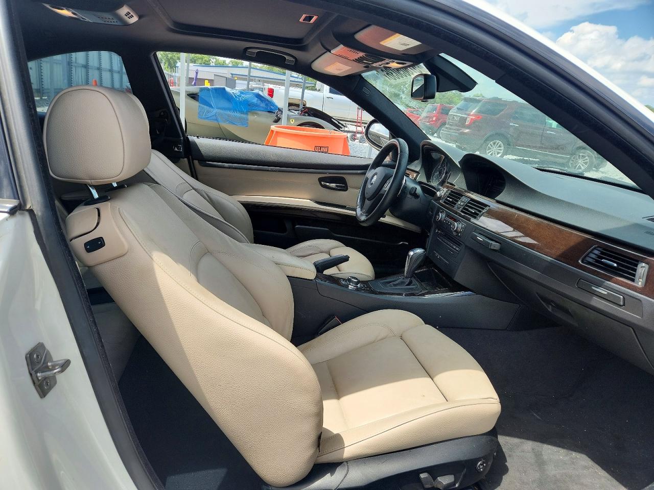 2012 Bmw 328 I White vin: WBAKE3C56CE770775