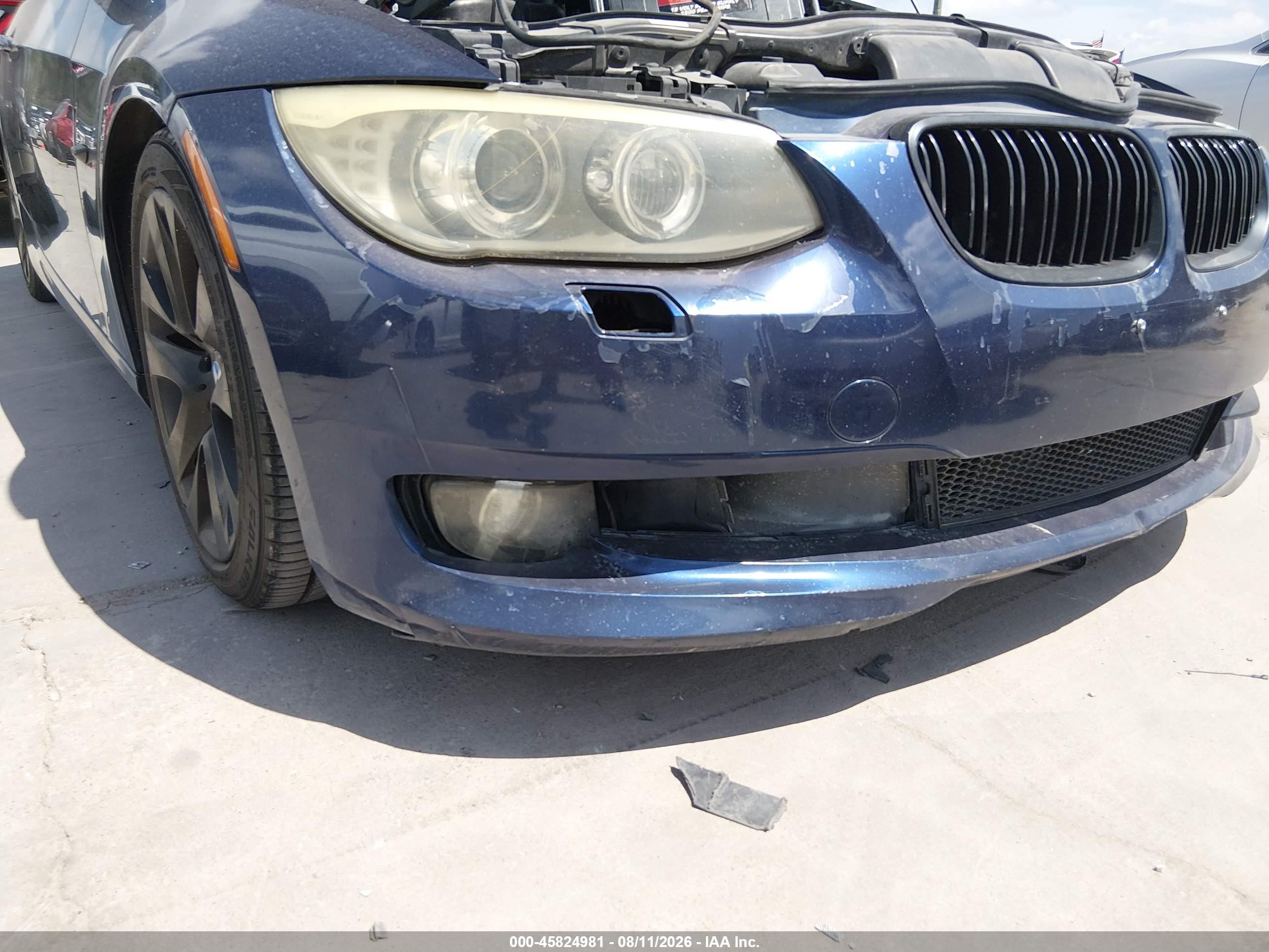 2011 Bmw 328i   Синий vin: WBAKE3C57BE557638