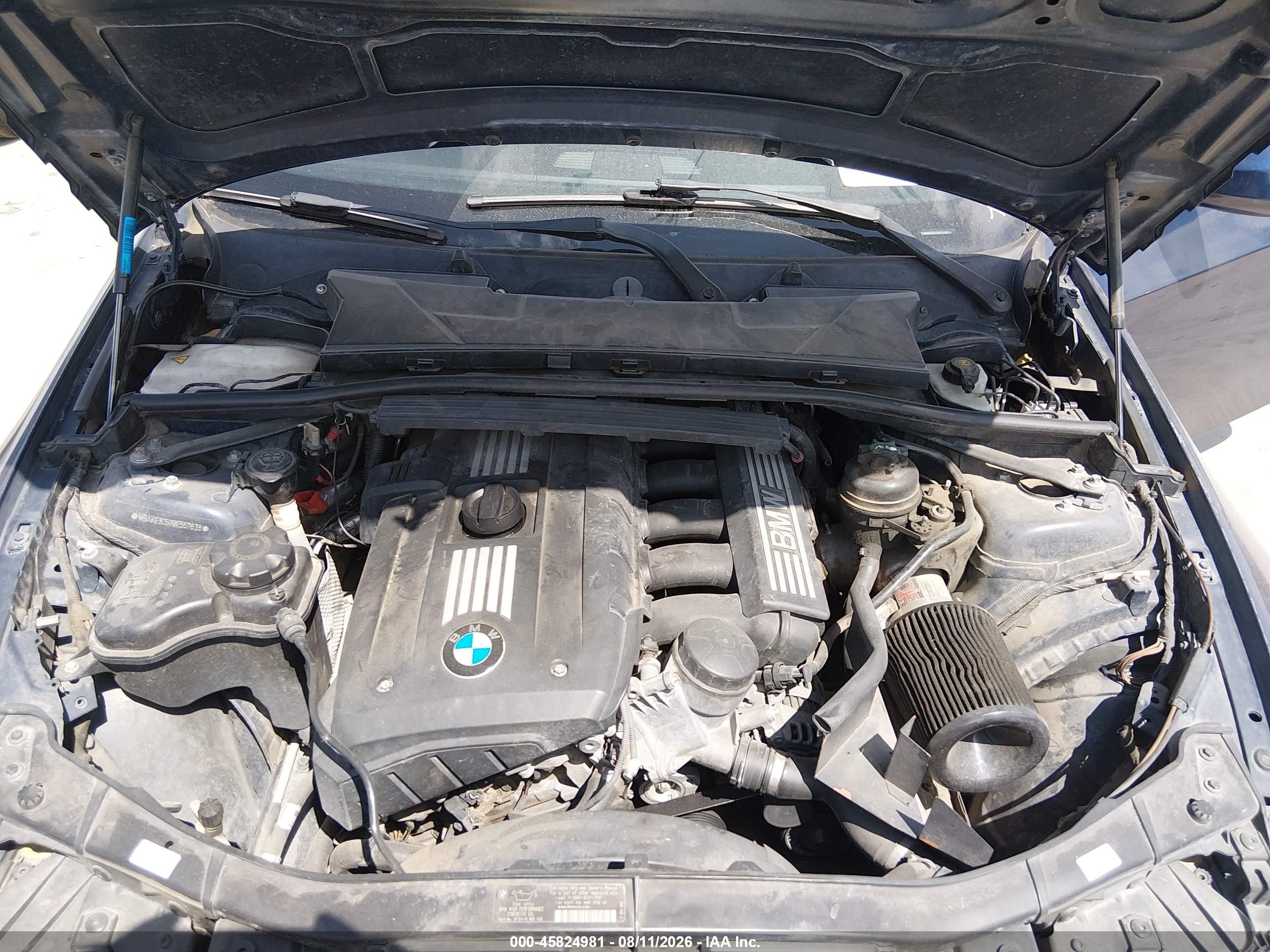 2011 Bmw 328i   Синий vin: WBAKE3C57BE557638