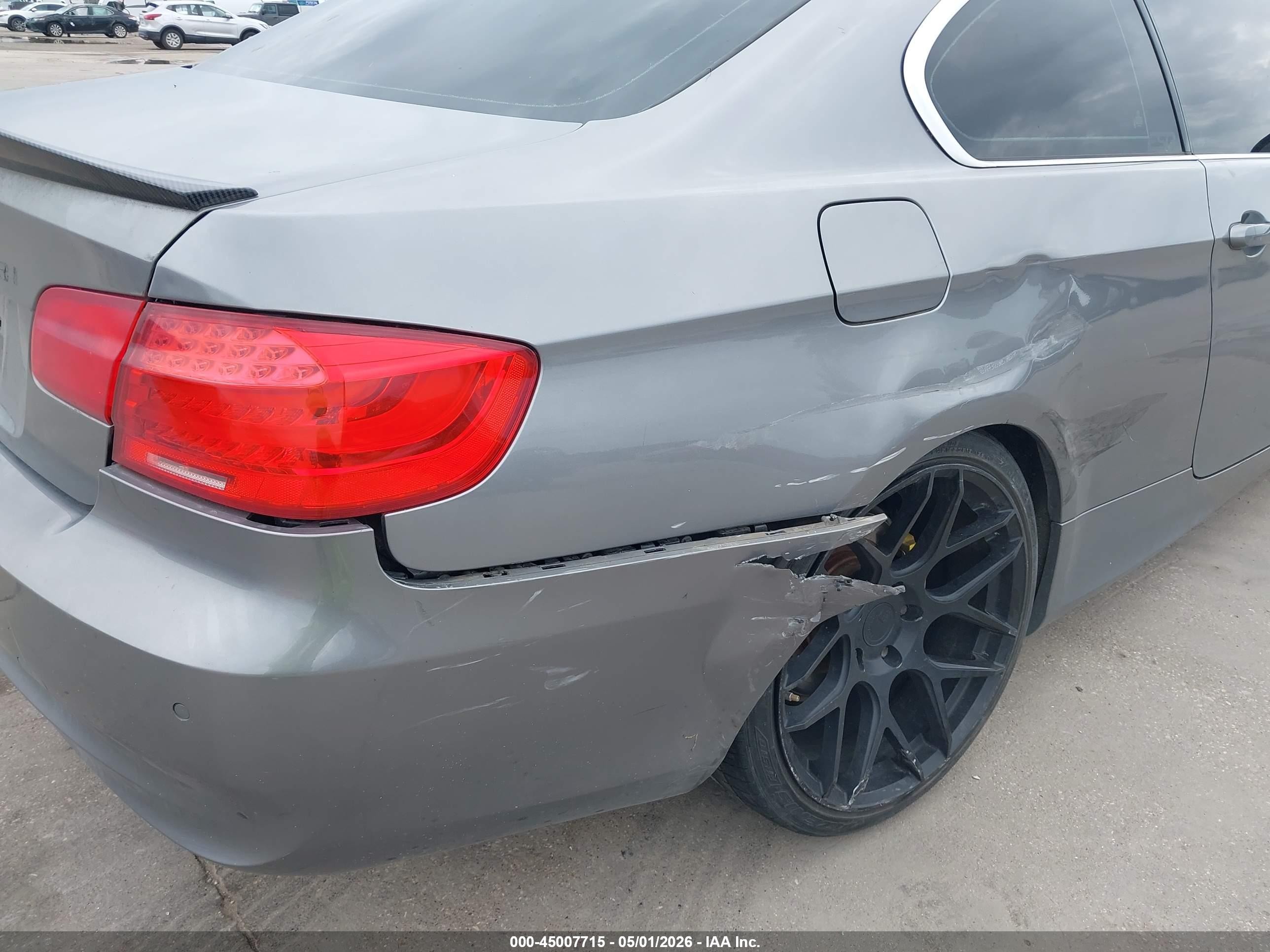 2012 Bmw 328i   Gray vin: WBAKE3C57CE769523