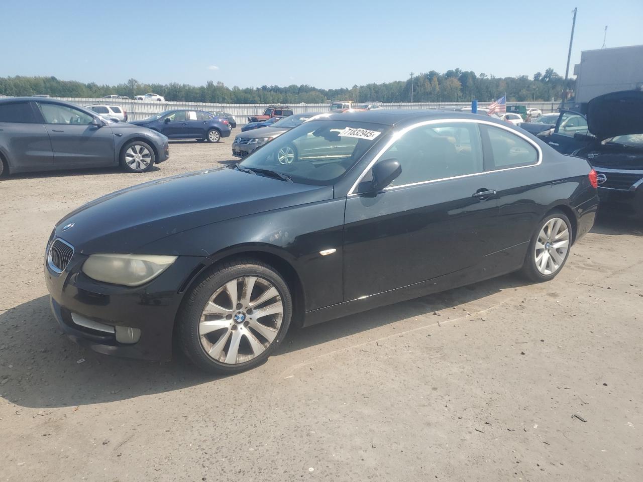2011 Bmw 328 I Черный vin: WBAKE3C58BE444586