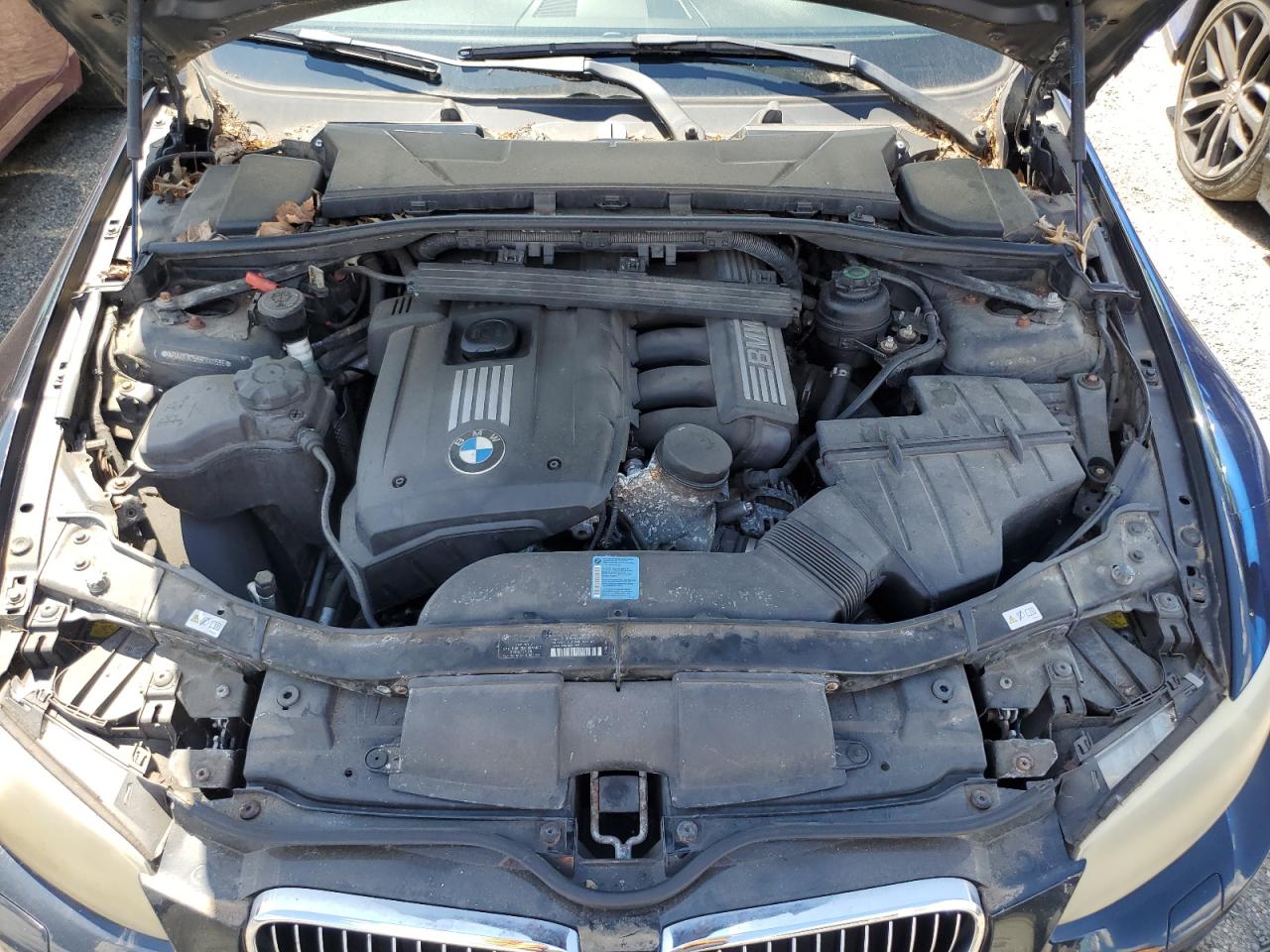 2011 Bmw 328 I Черный vin: WBAKE3C58BE444586