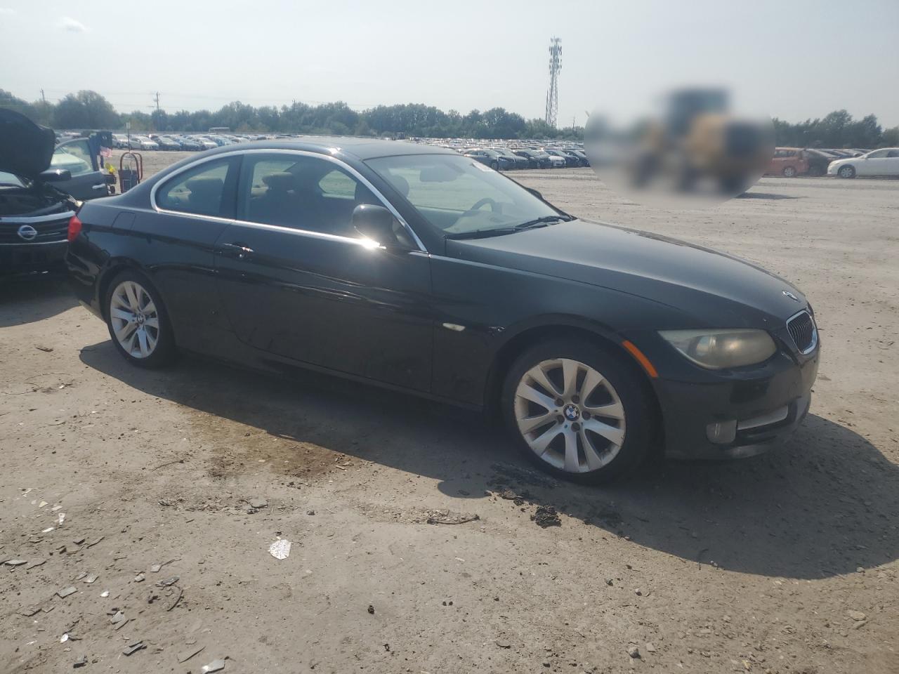 2011 Bmw 328 I Черный vin: WBAKE3C58BE444586