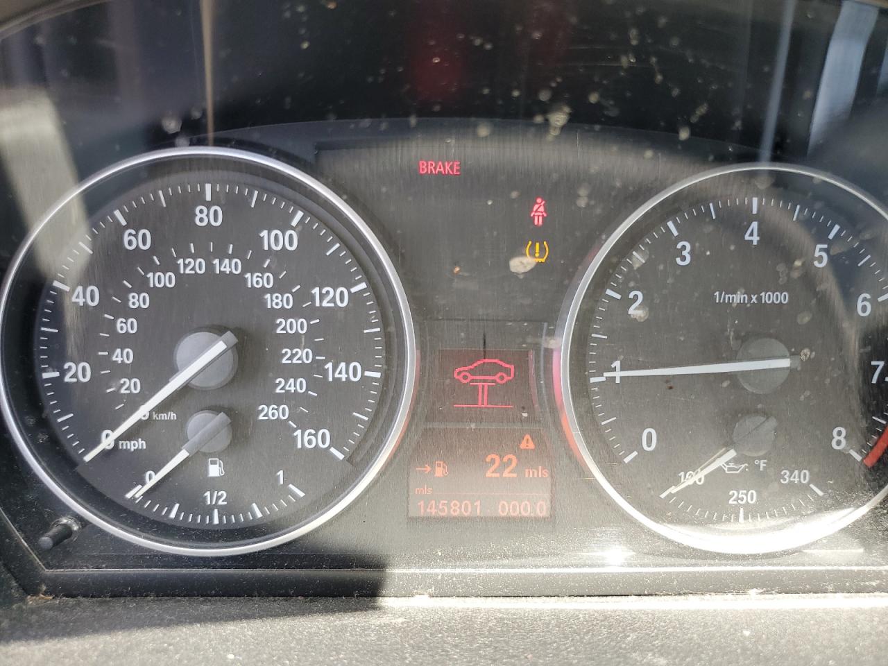 2011 Bmw 328 I Черный vin: WBAKE3C58BE444586